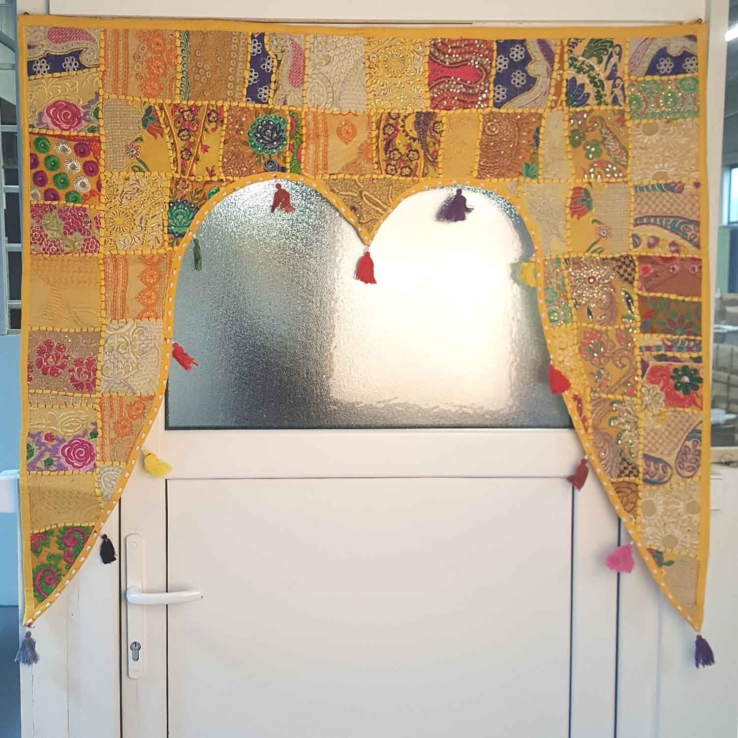 Casa Moro Türvorhang Indischer Türvorhang Toran 110x100 cm (BxH) Orientalis günstig online kaufen