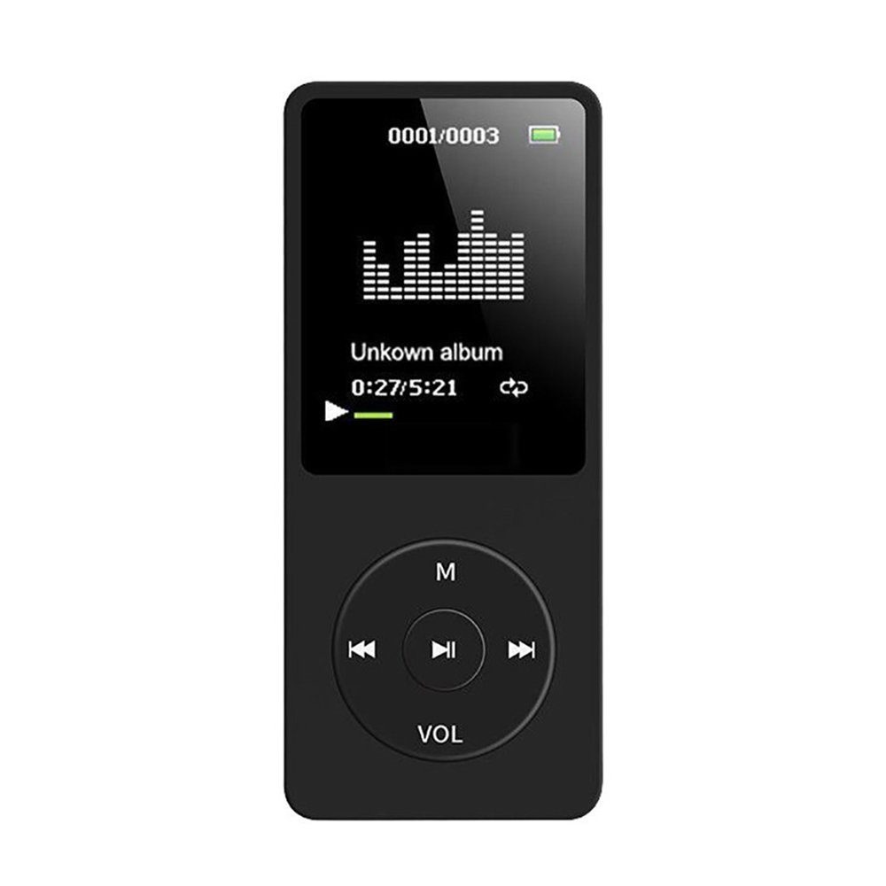 DOPWii MP4-Player 1,8 Zoll Bildschirm mit MP3-Player Königsblau GB-Musikplayer FM 32 Radio