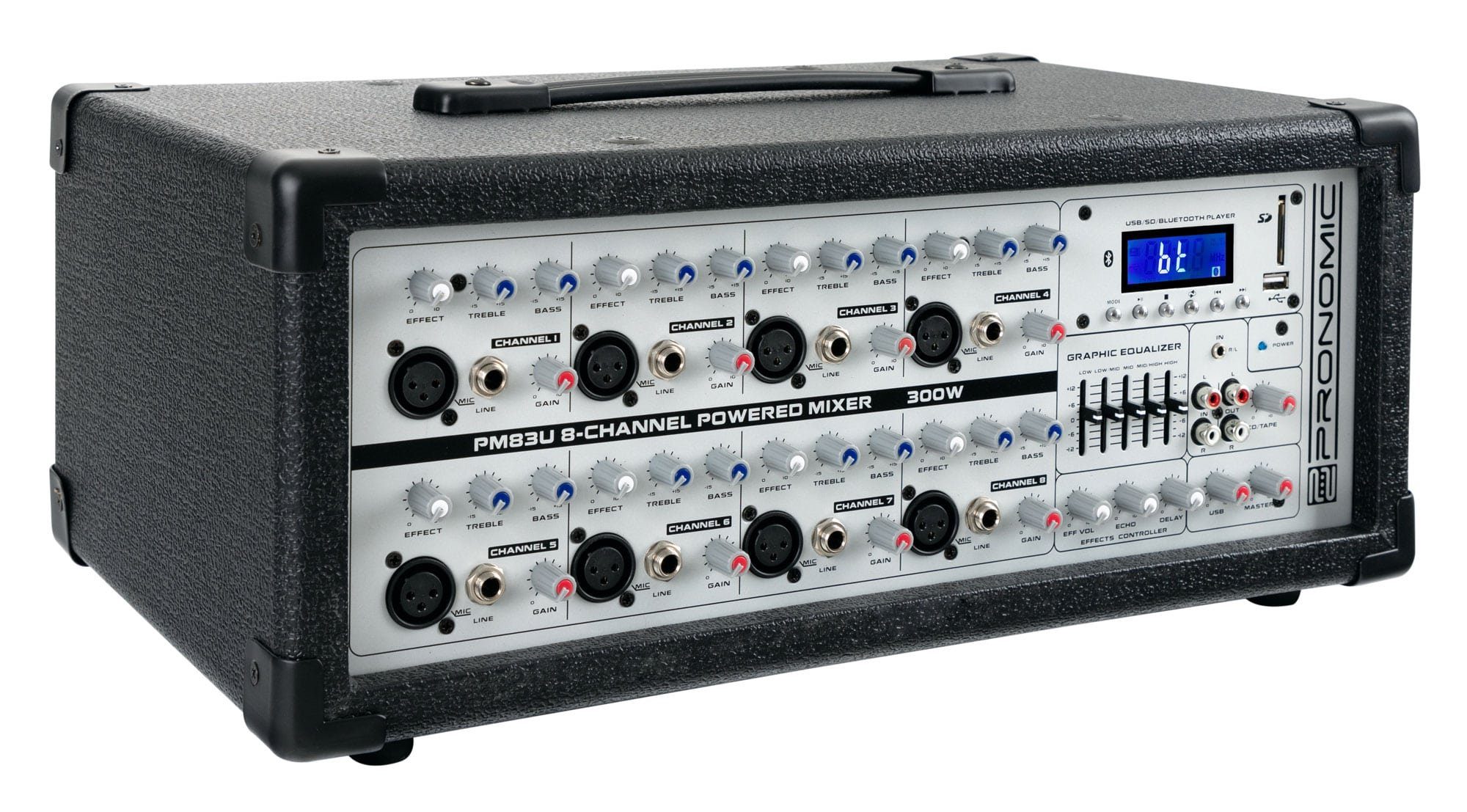 Mischpult PM83U 8-Kanal Powermischer