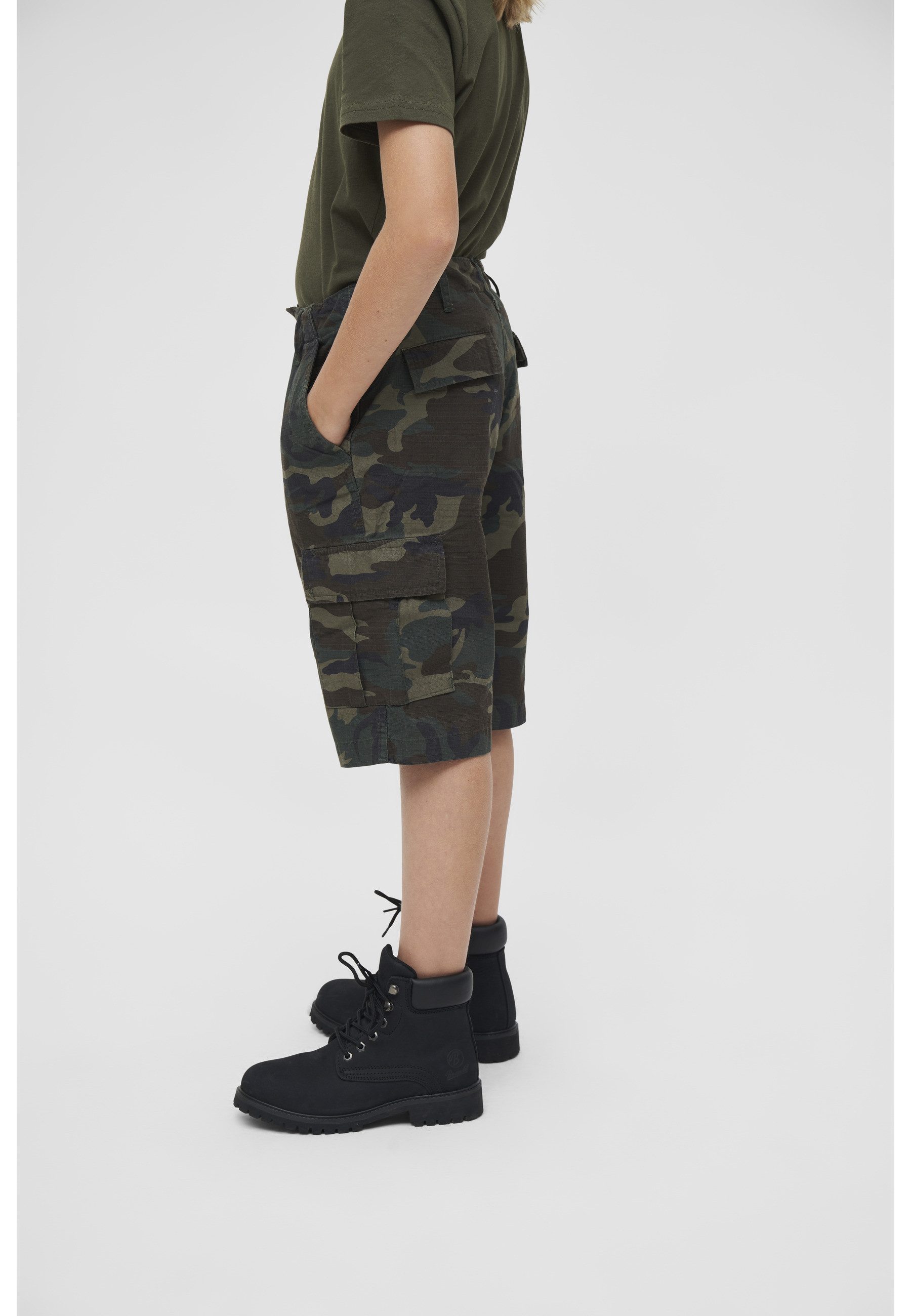 Brandit Stoffhose Brandit Herren Kids BDU Ripstop Shorts (1-tlg)