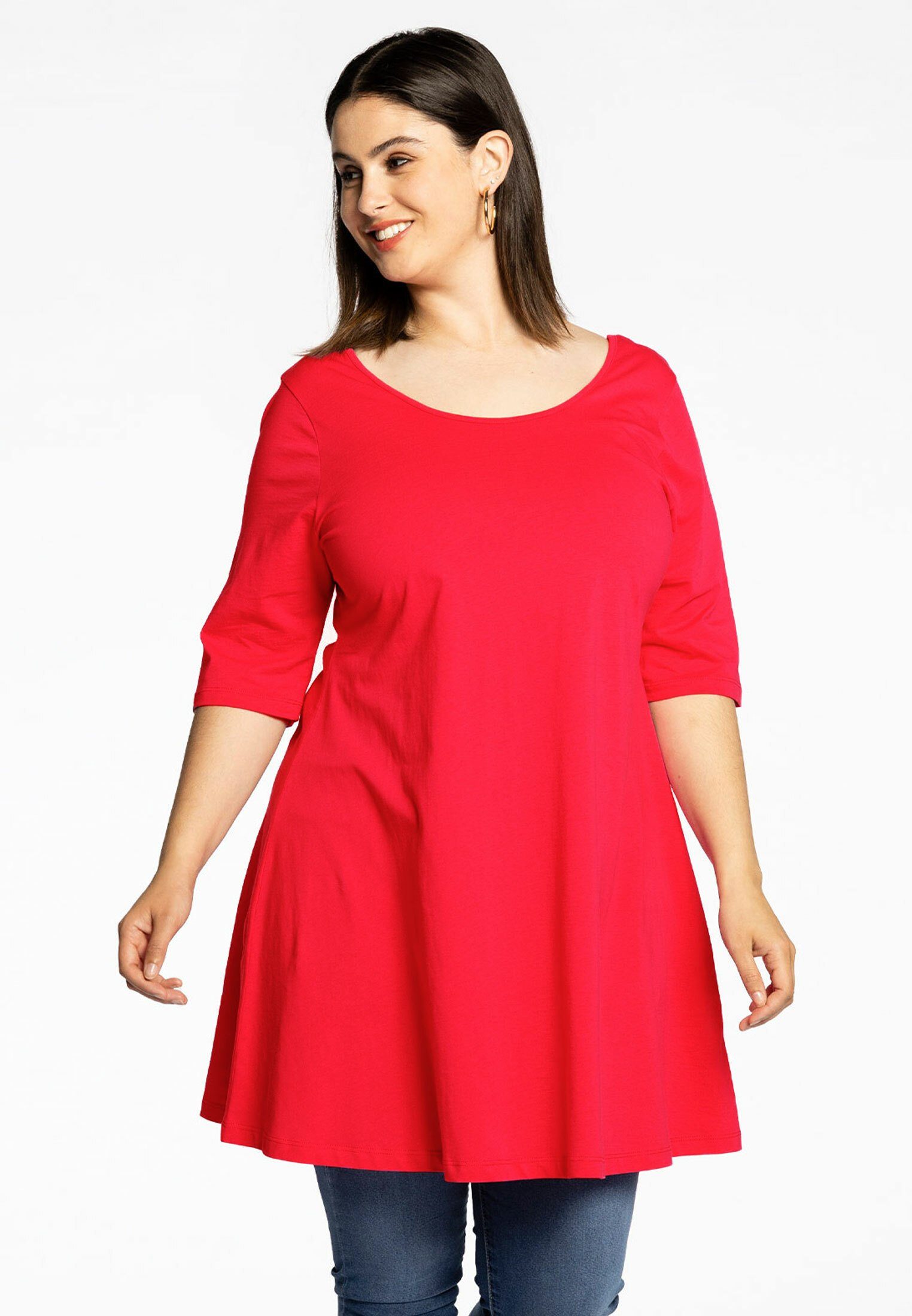 YOEK Shirttop Damen T-Shirt Große Größen günstig online kaufen