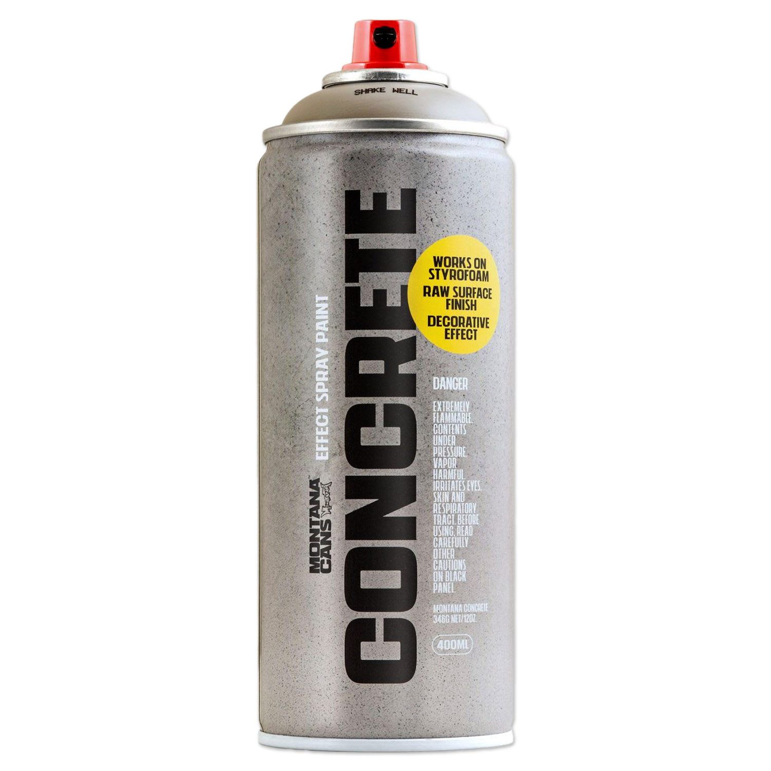 Montana Cans Sprühlack Sprühlack, Montana CONCRETE, Beton Effekt, 3 Farben, 400ml
