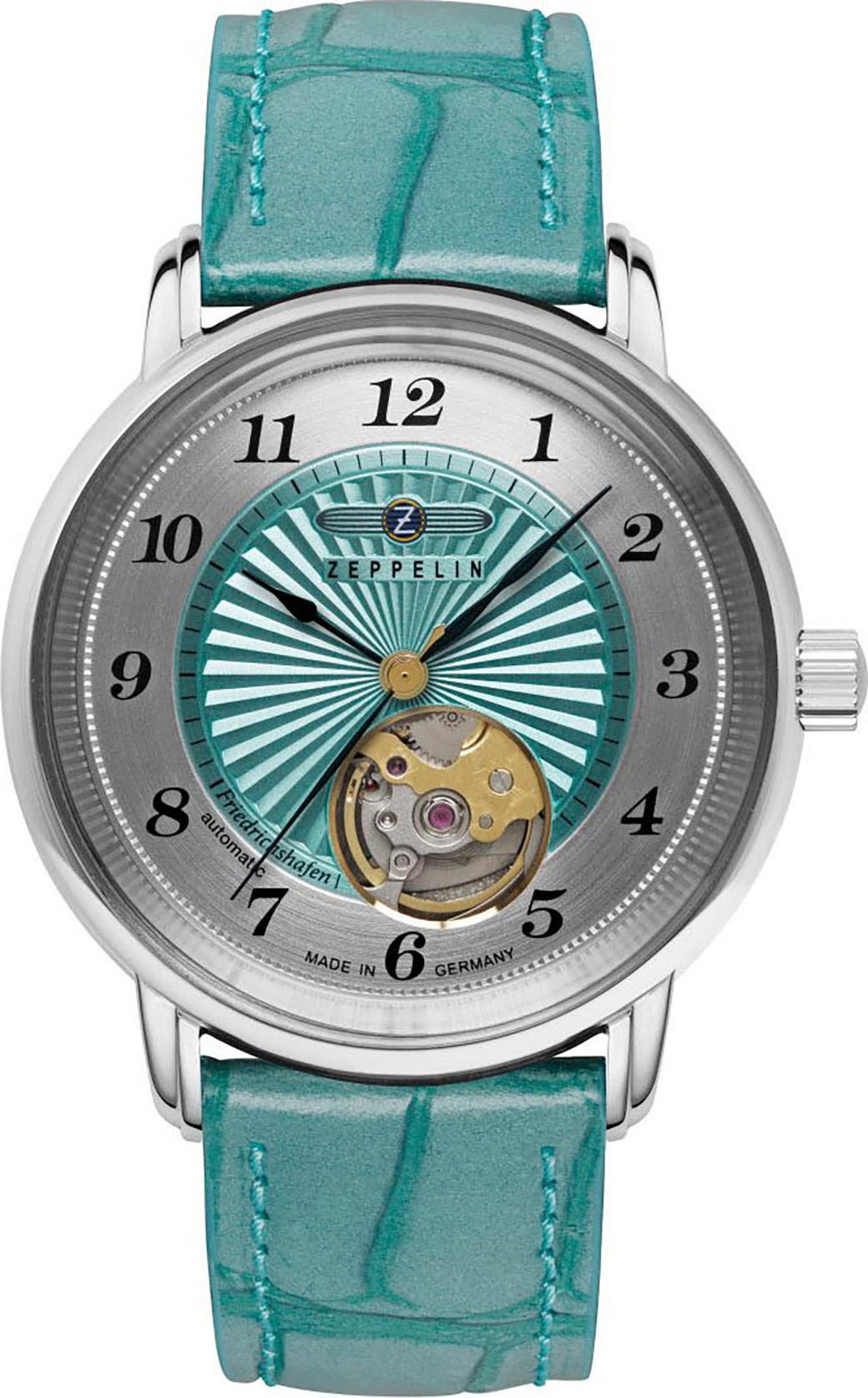 ZEPPELIN Automatikuhr Friedrichshafen Lady Open Heart günstig online kaufen