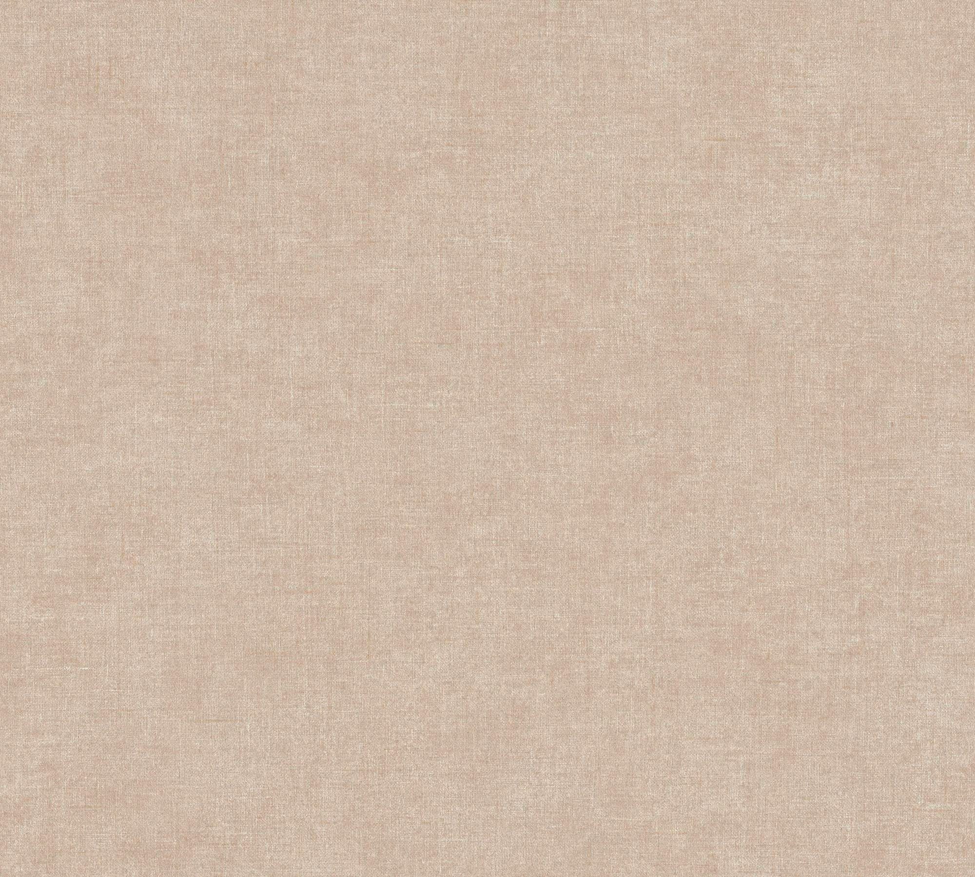 Bricoflor Moderne Tapete in Beige Braun Schlichte Uni Tapete in Textiloptik günstig online kaufen