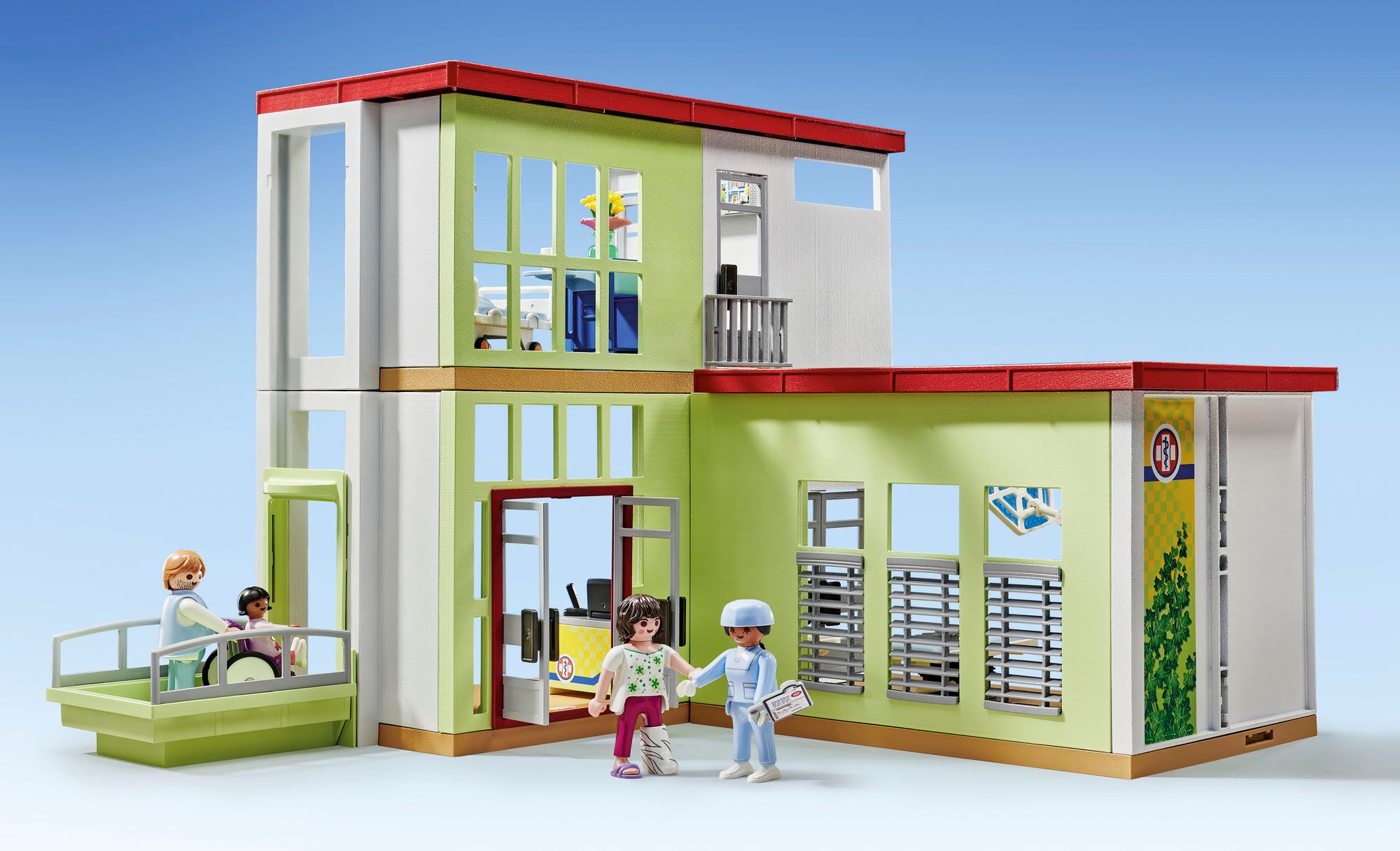 Playmobil® Modernes Krankenhaus (71615), Action Heroes Konstruktions-Spielset, (165 St), Made in Europe – Bild 5 von 5