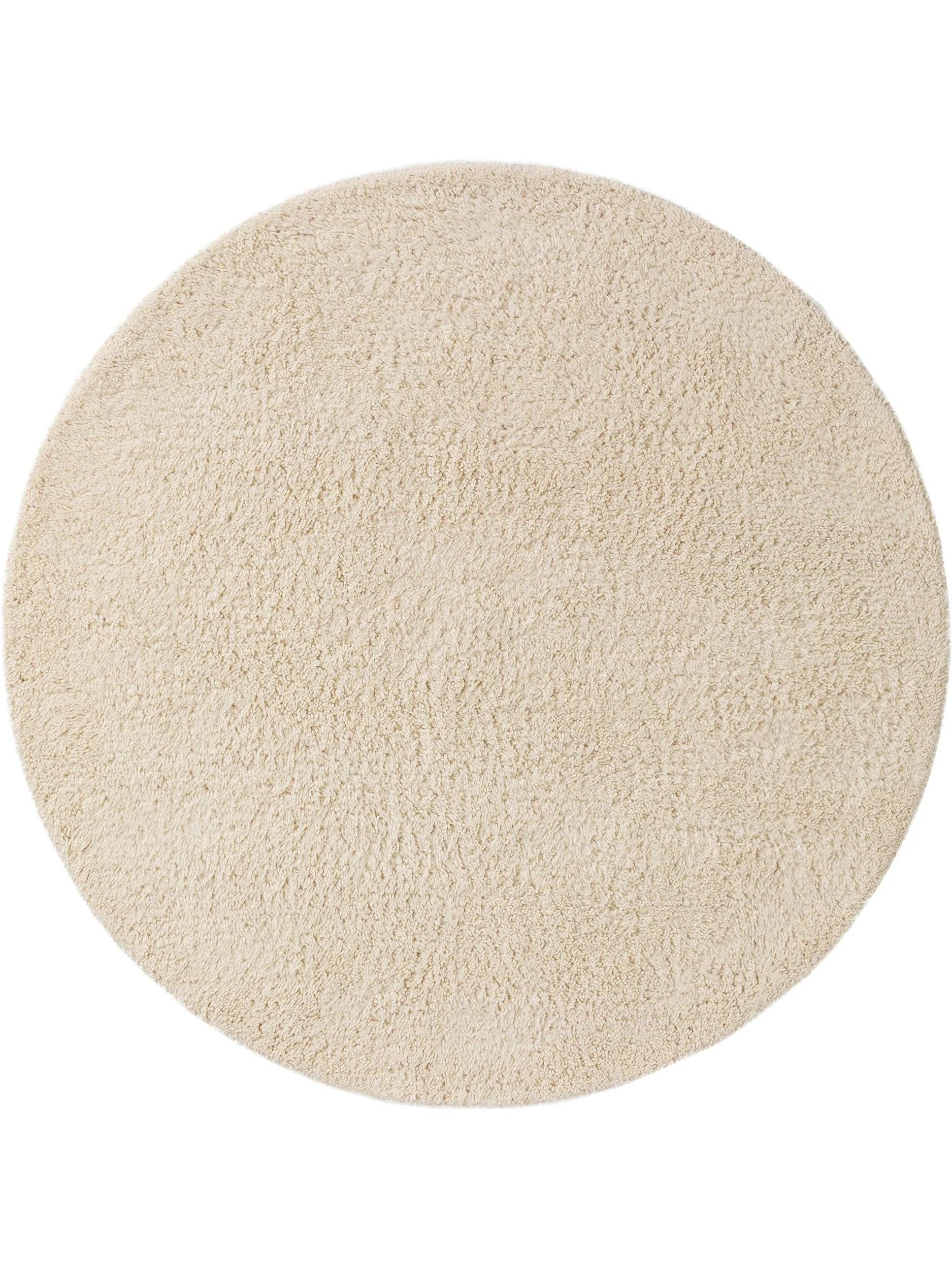 benuta Wollteppich Berber, rund, Höhe: 31 mm, 100% Wolle, Teppich Wohnzimmer, Schlafzimmer, Esszimmer, Flur, Hygge