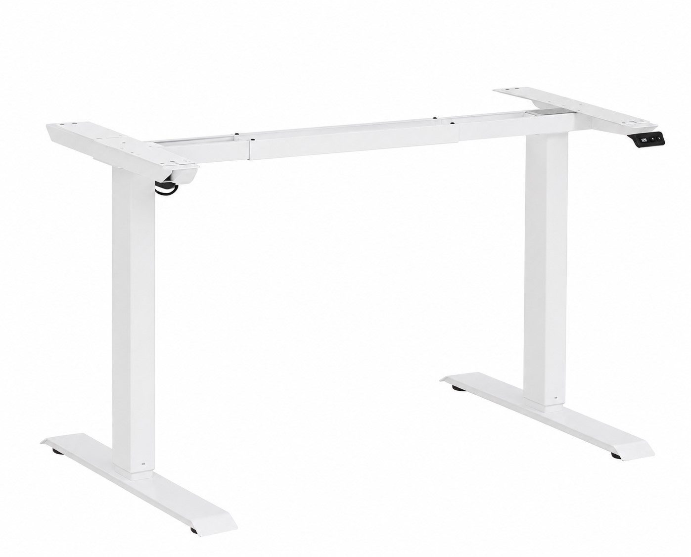 Maja Möbel Kinderschreibtisch mitwachsender elektrischer Schreibtisch edjust (Tisch), Tiefe 72cm, Platte mit kratzfester Beschichtung, hochwertige ABS Kante