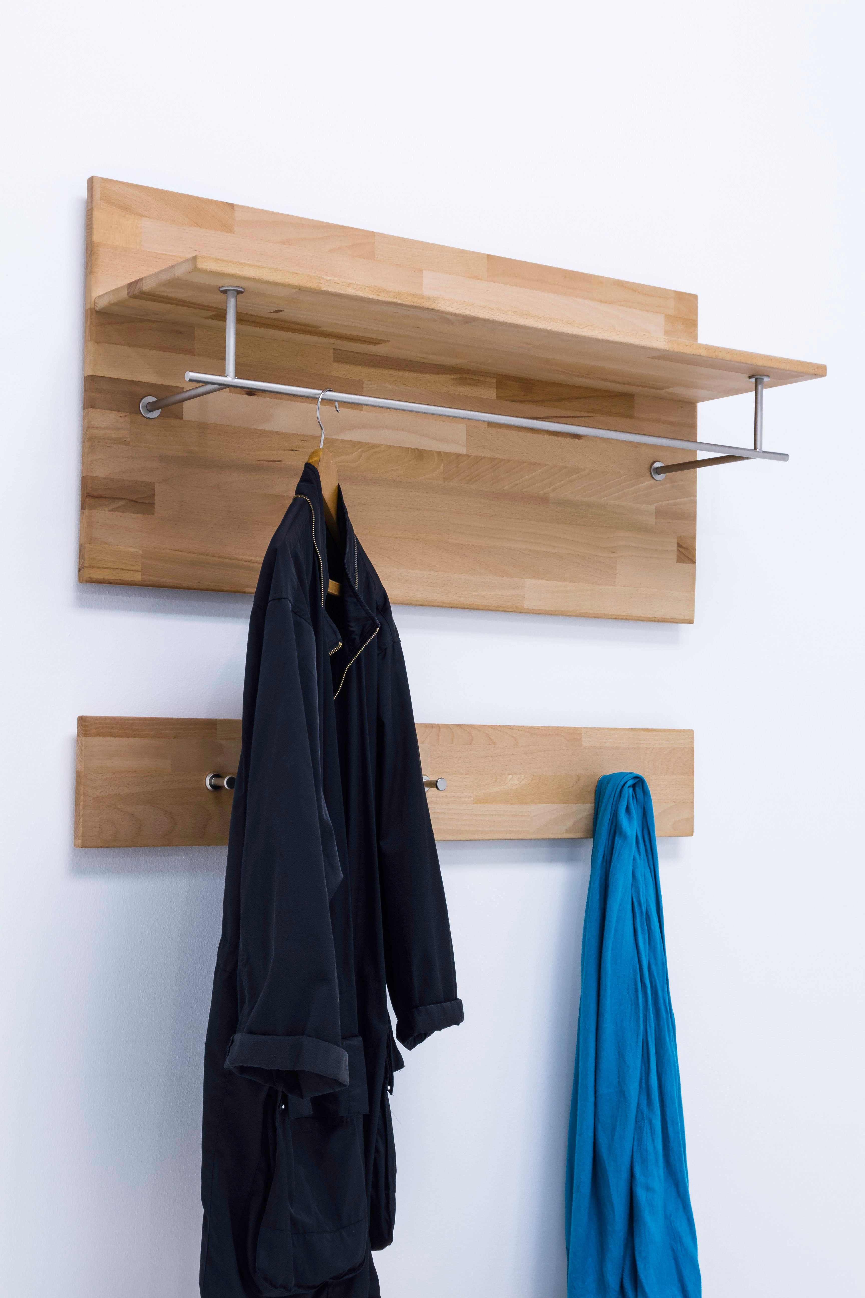 MCA living Garderobenpaneel Fenja Paneel mit Boden, Schlüsselpaneel, Wandpa günstig online kaufen