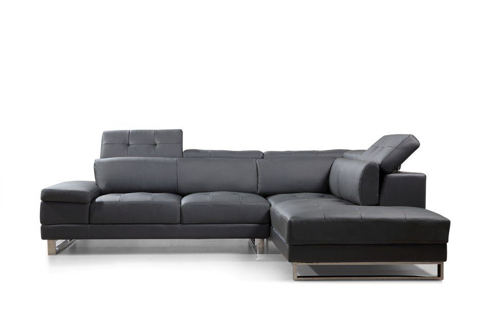 Wohnlandschaft Designer JVmoebel Couch Ledersofa Europe Polsterecke Ecksofa in Sofa Made Sofas,