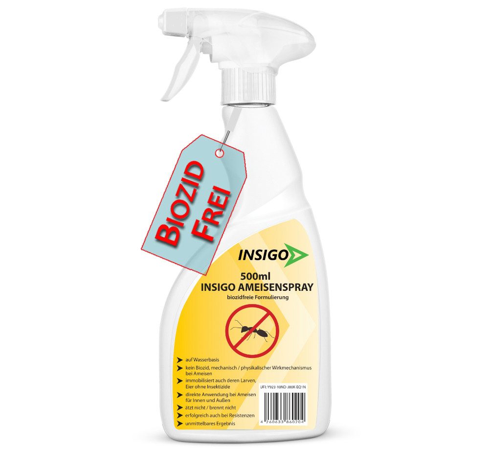 Insektenspray Ameisen Spray gegen Ameisen, Larven & Eier