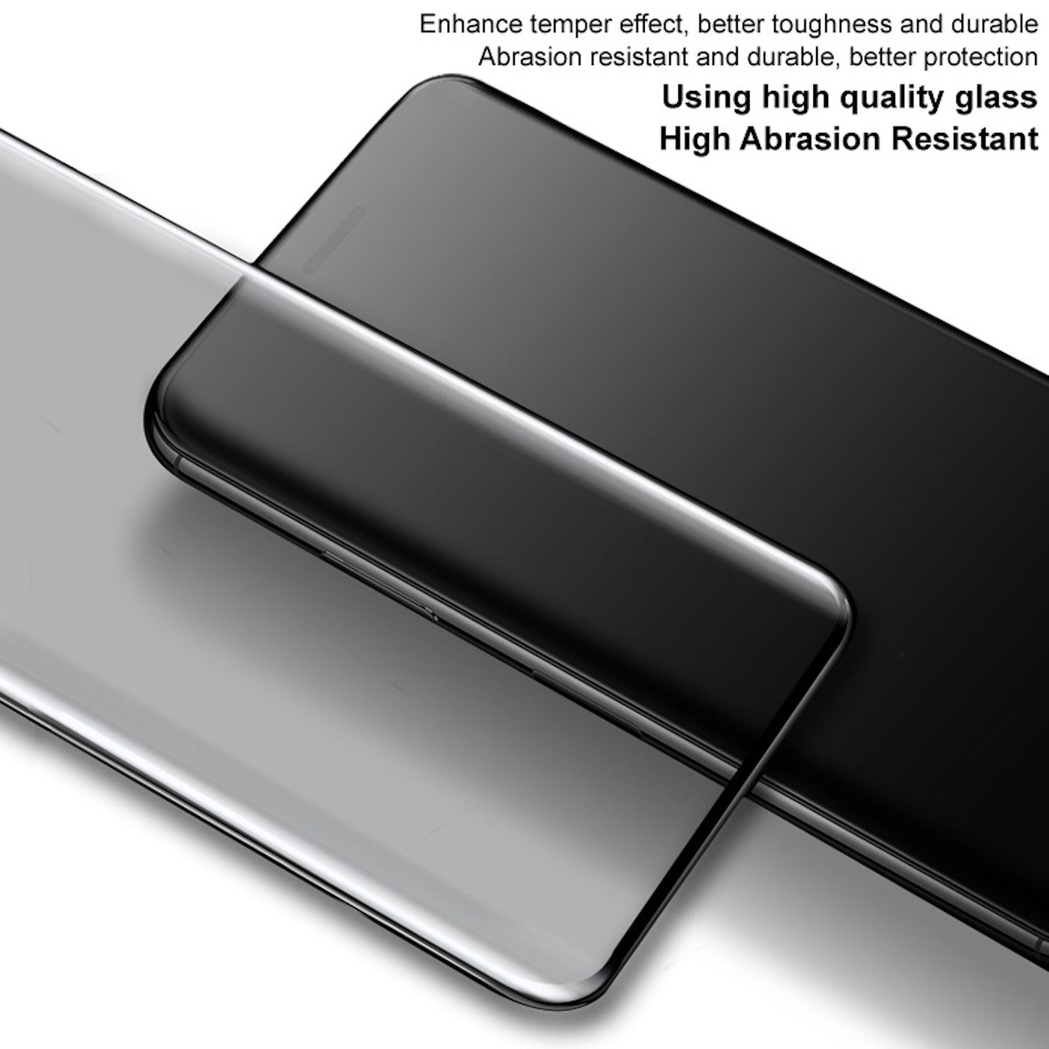 Wigento Handyhülle Für Xiaomi Redmi Note 14 Pro 5G / Pro Plus 5G 4D Privacy Curved Glas, Display Curved PRIVACY Schutz Glas – Bild 3 von 5