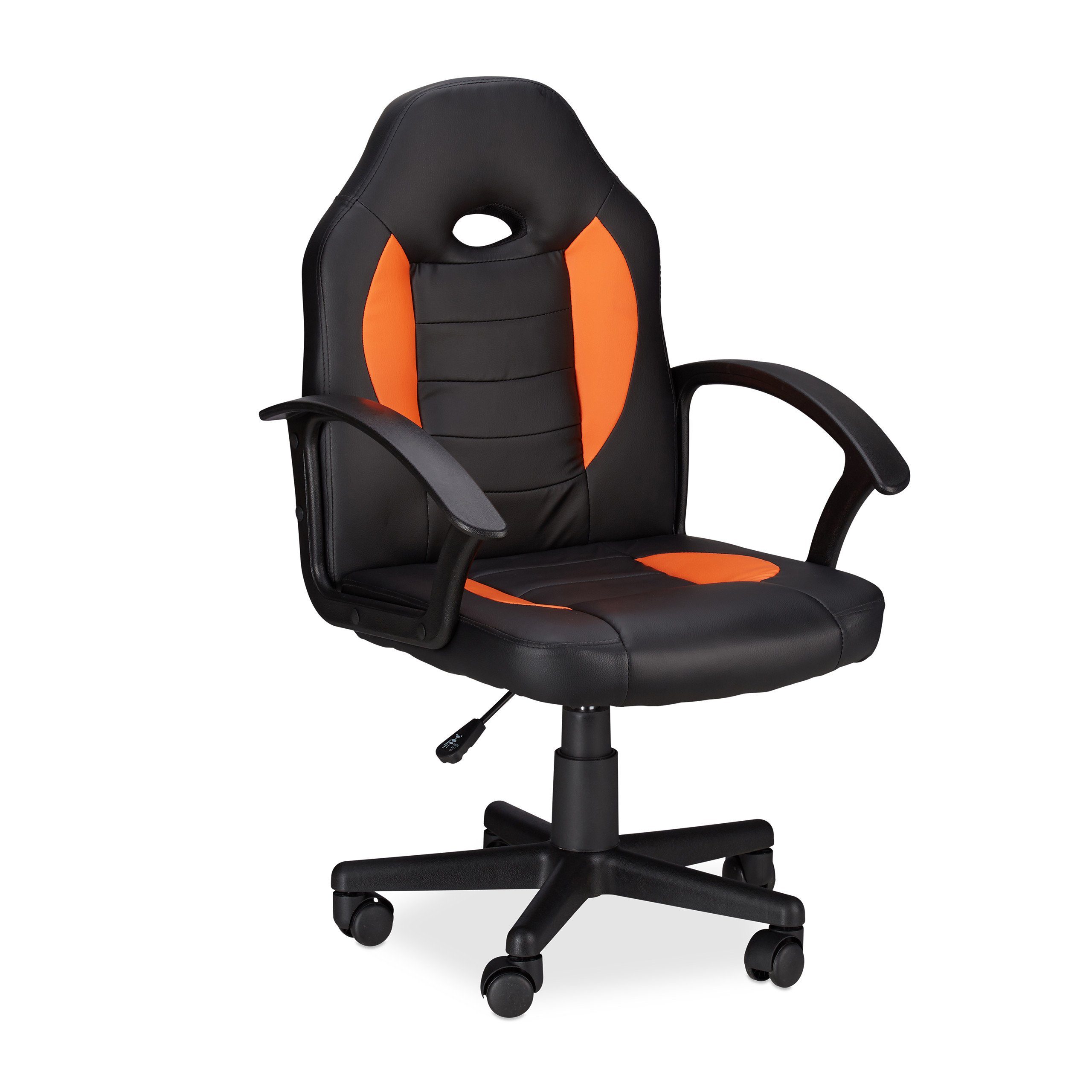 relaxdays Gaming-Stuhl »Gaming Stuhl XR7 aus Kunstleder«, Orange online  kaufen | OTTO