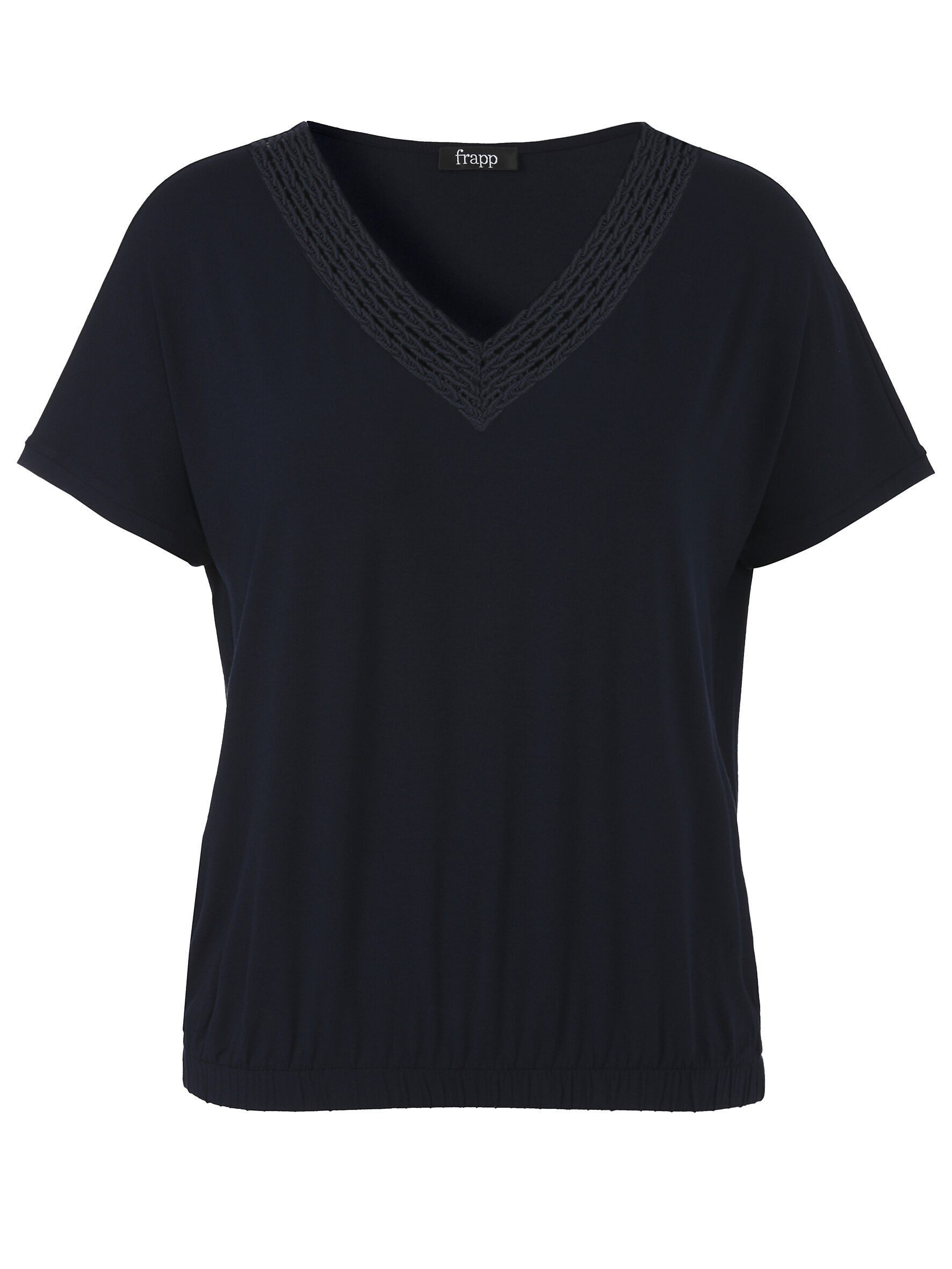 FRAPP Kurzarmshirt (1-tlg) Große Größen