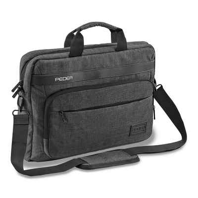 PEDEA Laptoptasche »URBAN« (für 15,6 Zoll (39,6 cm), Umhängetasche mit abnehmbaren Schultergurt, wasserabweisend, Zubehörfächer