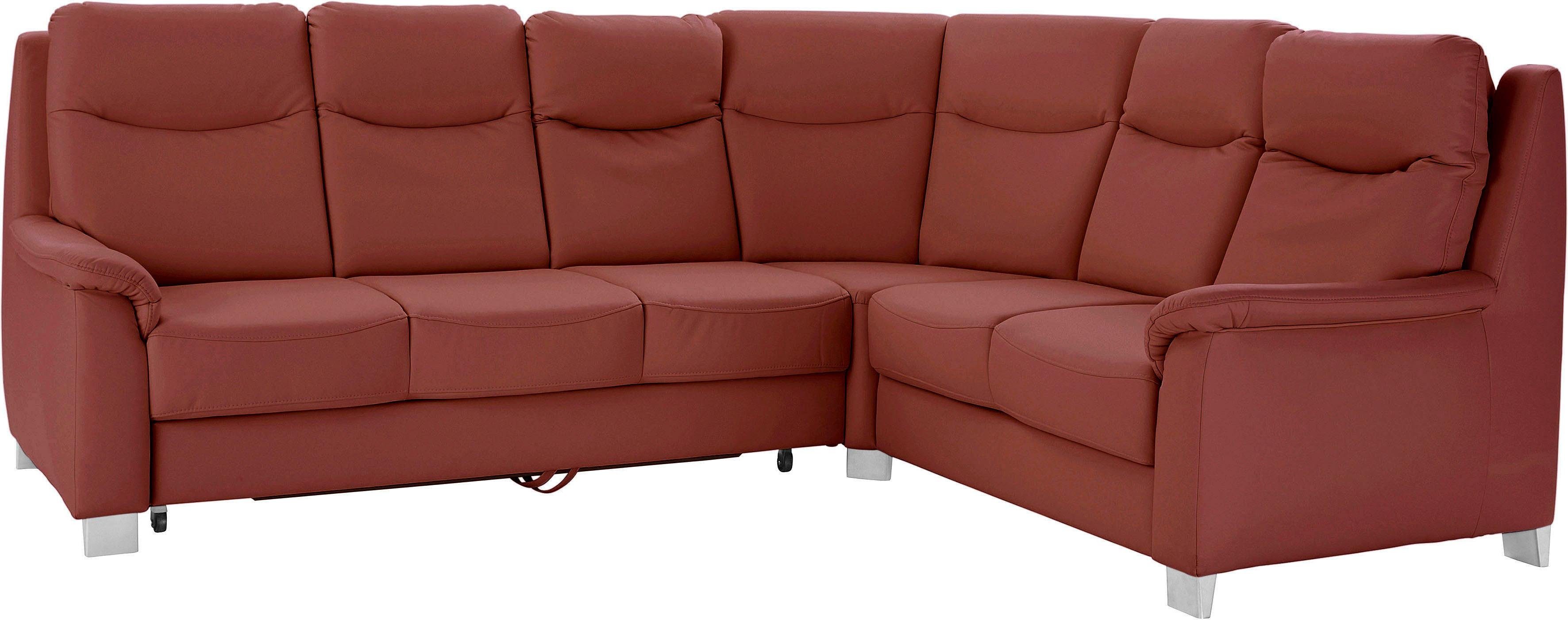 sit&more Ecksofa Boccaccio L-Form, mit Federkern günstig online kaufen