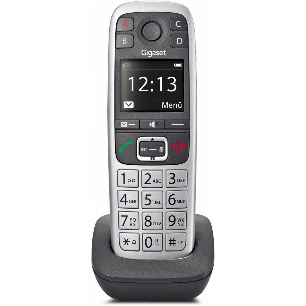 Gigaset Gigaset E560HX schnurlos Telefon mit weniger Strahlenbelastung. Schnurloses DECT-Telefon (Digital-DECT/GAP Standard)