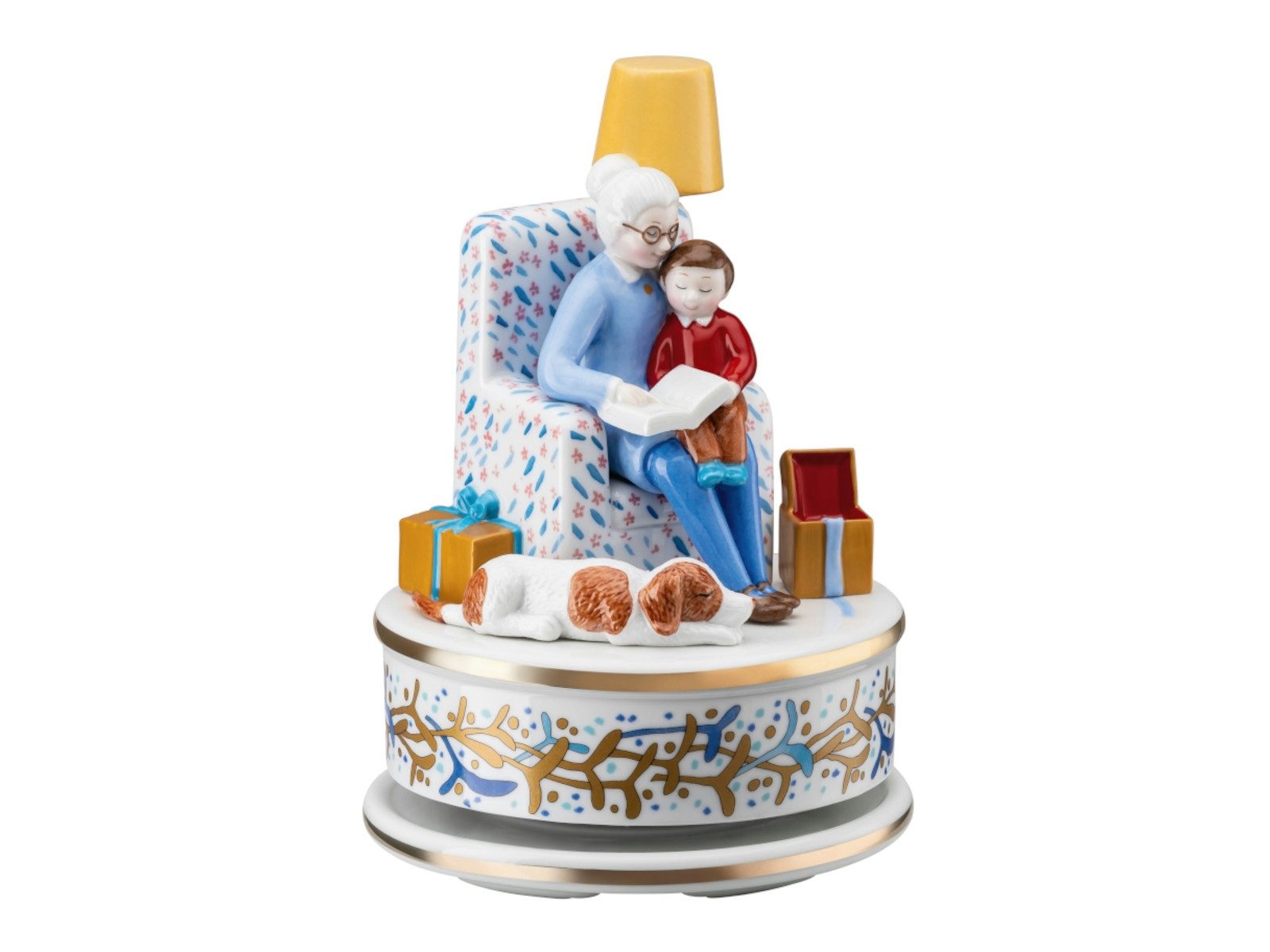 Hutschenreuther Weihnachtsfigur Sammelserie 2022 Spieluhr Weihnachten limitiert