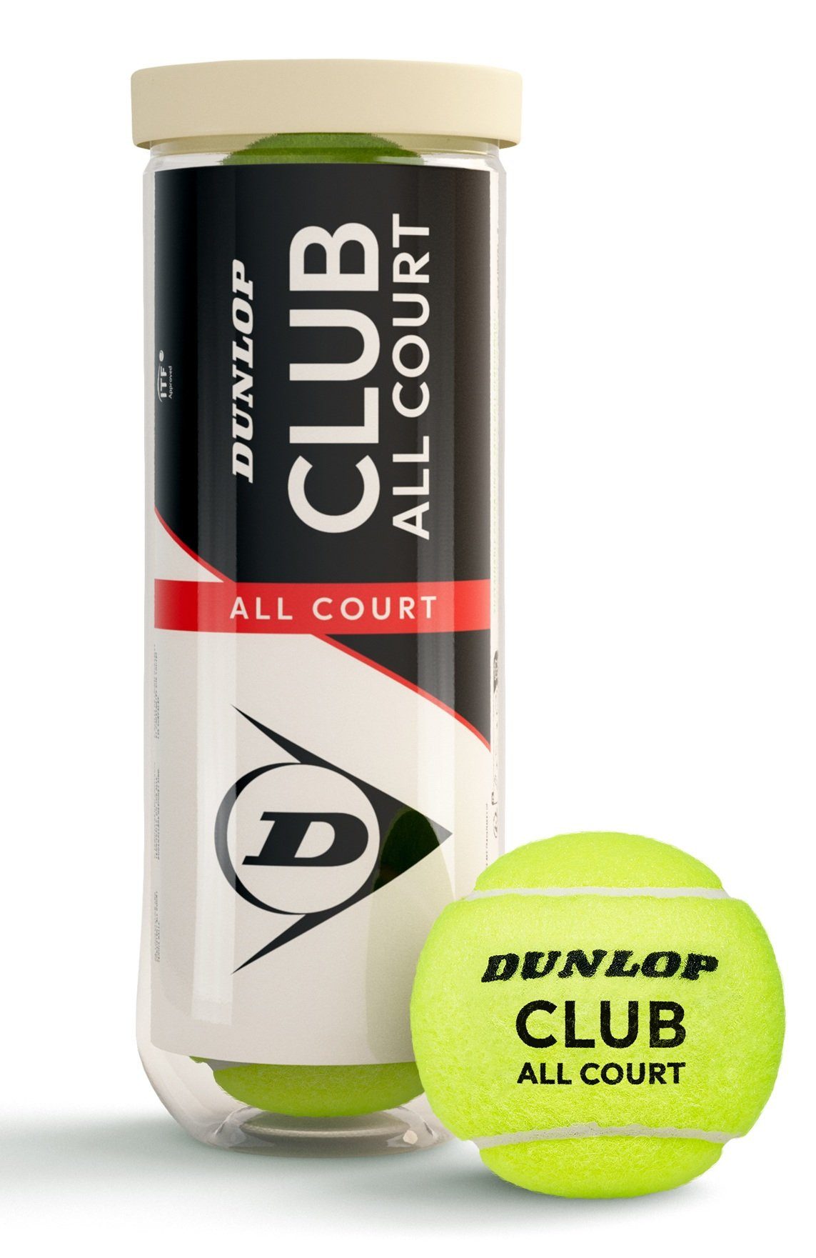 Dunlop Tennisball Club Allcourt Dose 3er