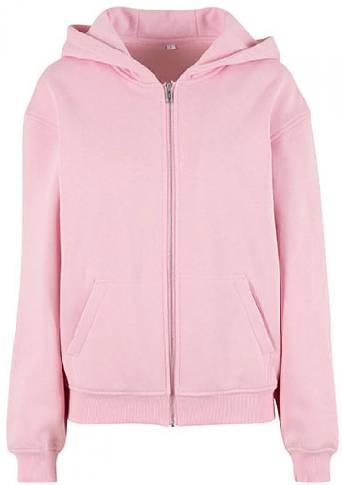 Kapuzensweatjacke Damen Loose Fit Zip Hoody