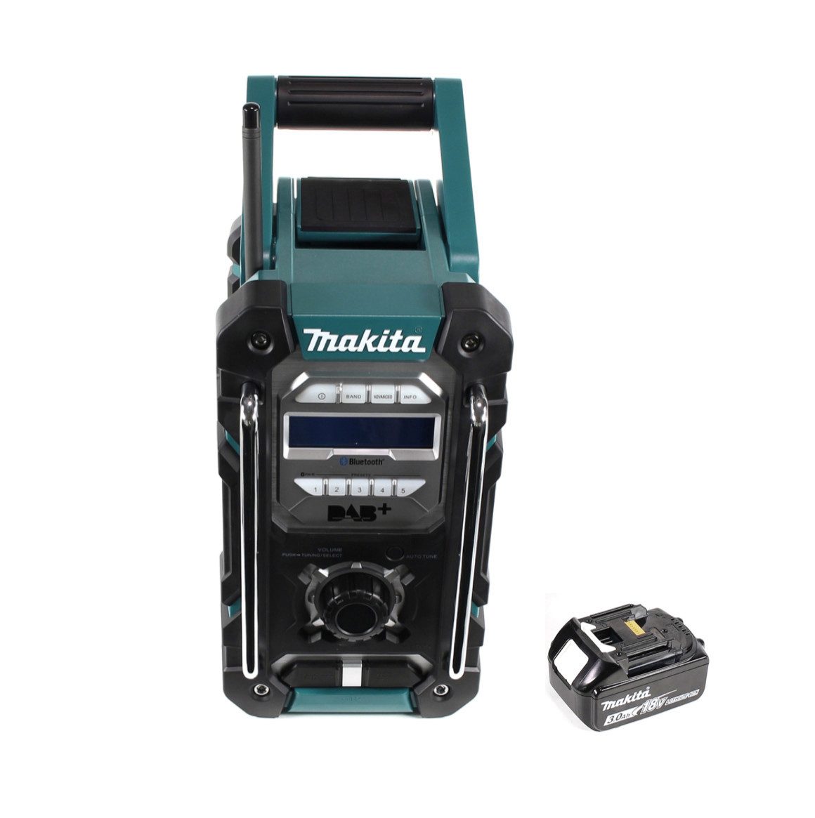 Makita DMR 112 F1 Akku Baustellen Radio 7,2 Baustellenradio