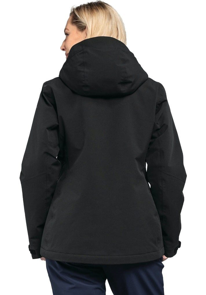 Schöffel Funktionsjacke Winter-Wanderjacke Torspitze (wasser- und winddicht, wattiert) schwarz