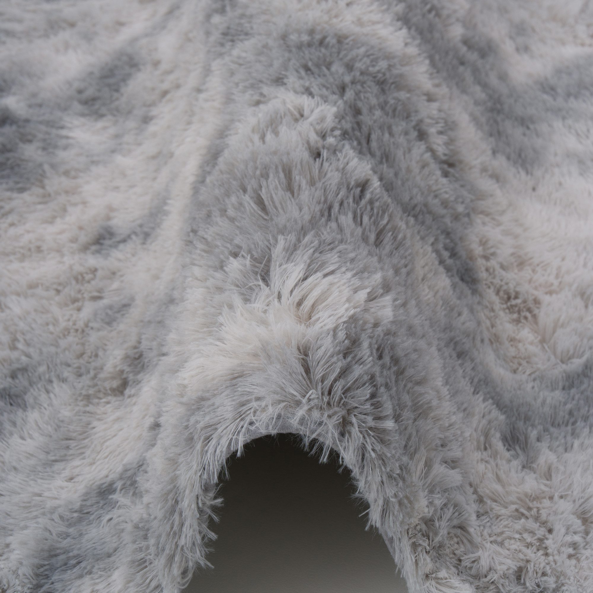 Pergamon Hochflor-Teppich Hochflor Shaggy Teppich Fluffy Rund, Rund, Höhe: 40 mm
