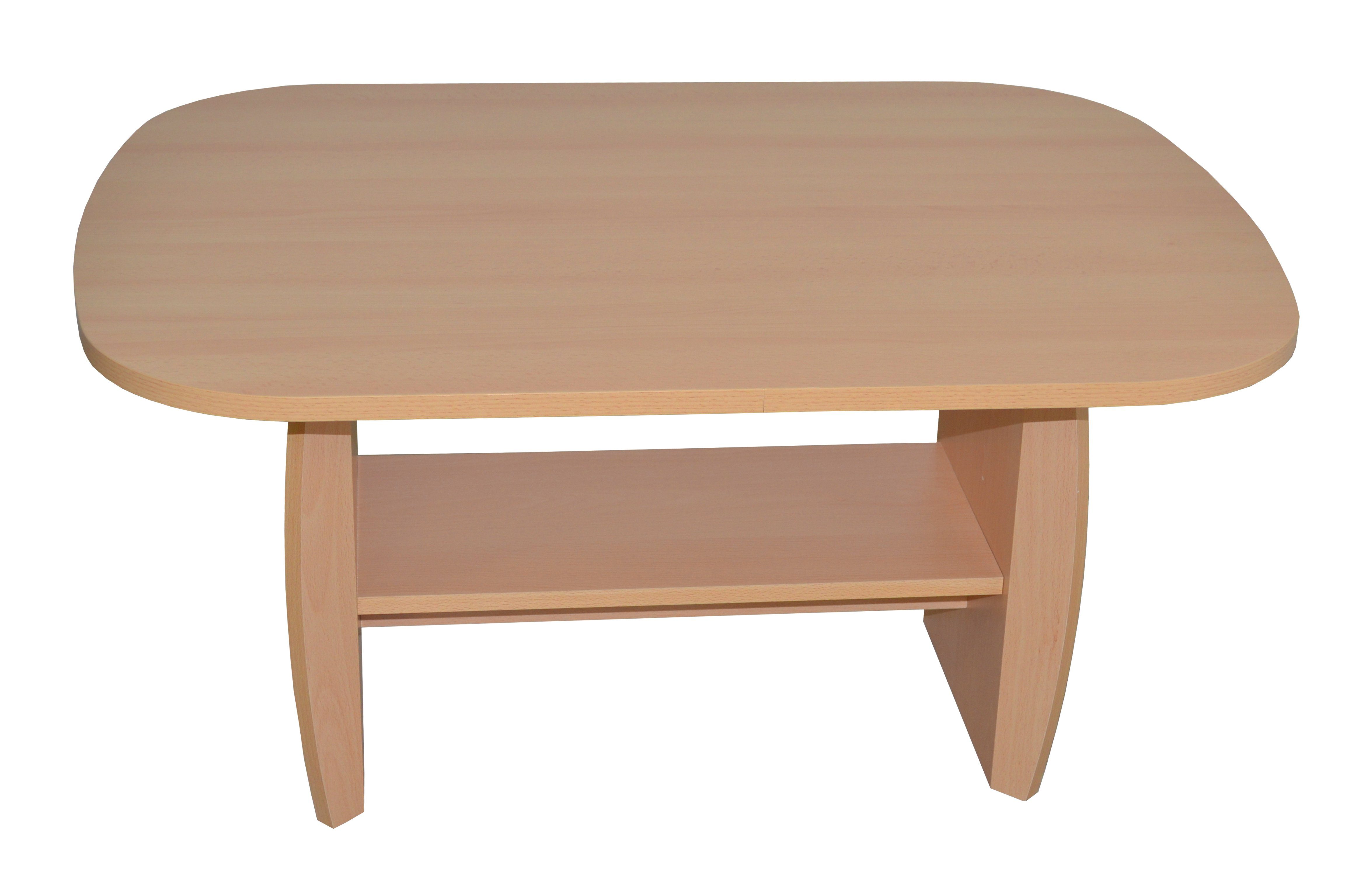 moebel-direkt-online Couchtisch Tischplatte 90x68 cm, aus günstig online kaufen