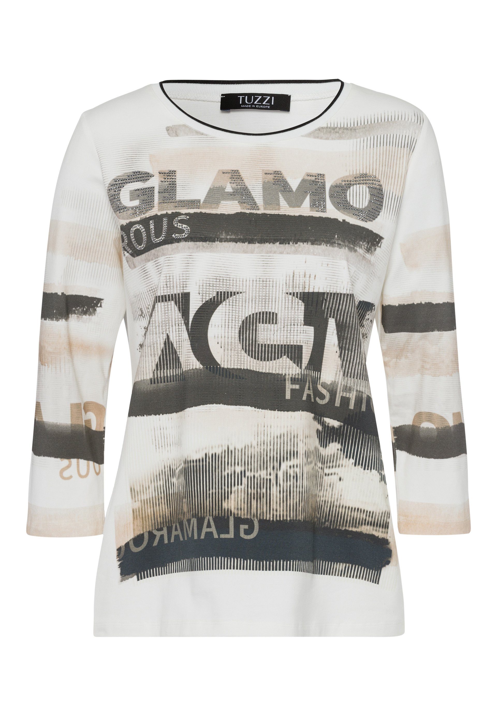 TUZZI 3/4-Arm-Shirt Shirt MONOCHROME GLOW