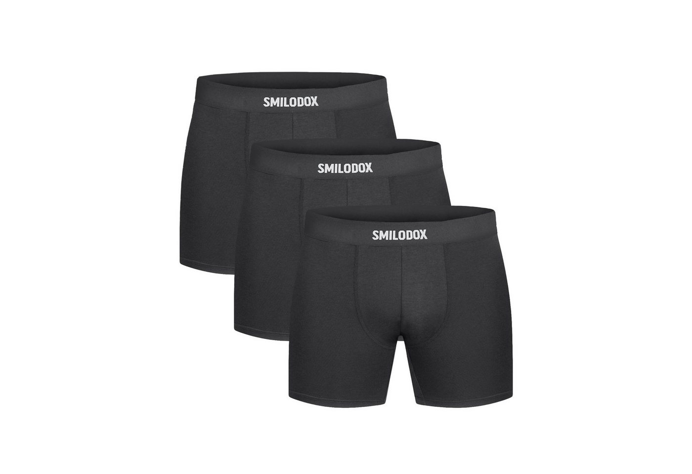Smilodox Boxershorts Thoren, 3er Pack Unterhosen, Männer Unterwäsche Atmungsaktiv Strech, Funktionswäsche, Quick Dry, Soft Touch