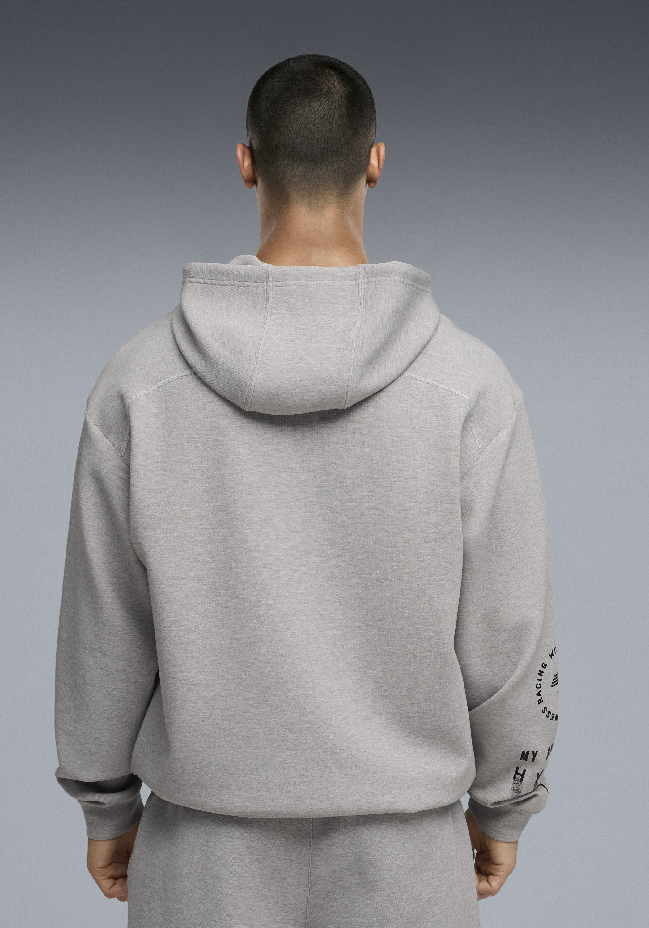 PUMA Kapuzensweatshirt M X HYROX CLOUDSPUN HOODIE Regular Fit, für Fitness und sportliche Aktivitäten, mit Kapuze – Bild 2 von 5