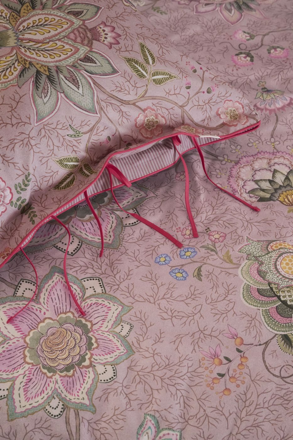 PiP Studio Dekokissen Dekokissen DE PIP Mumbai Morning Pink 40x80 Rosa, 40 x 80 cm
