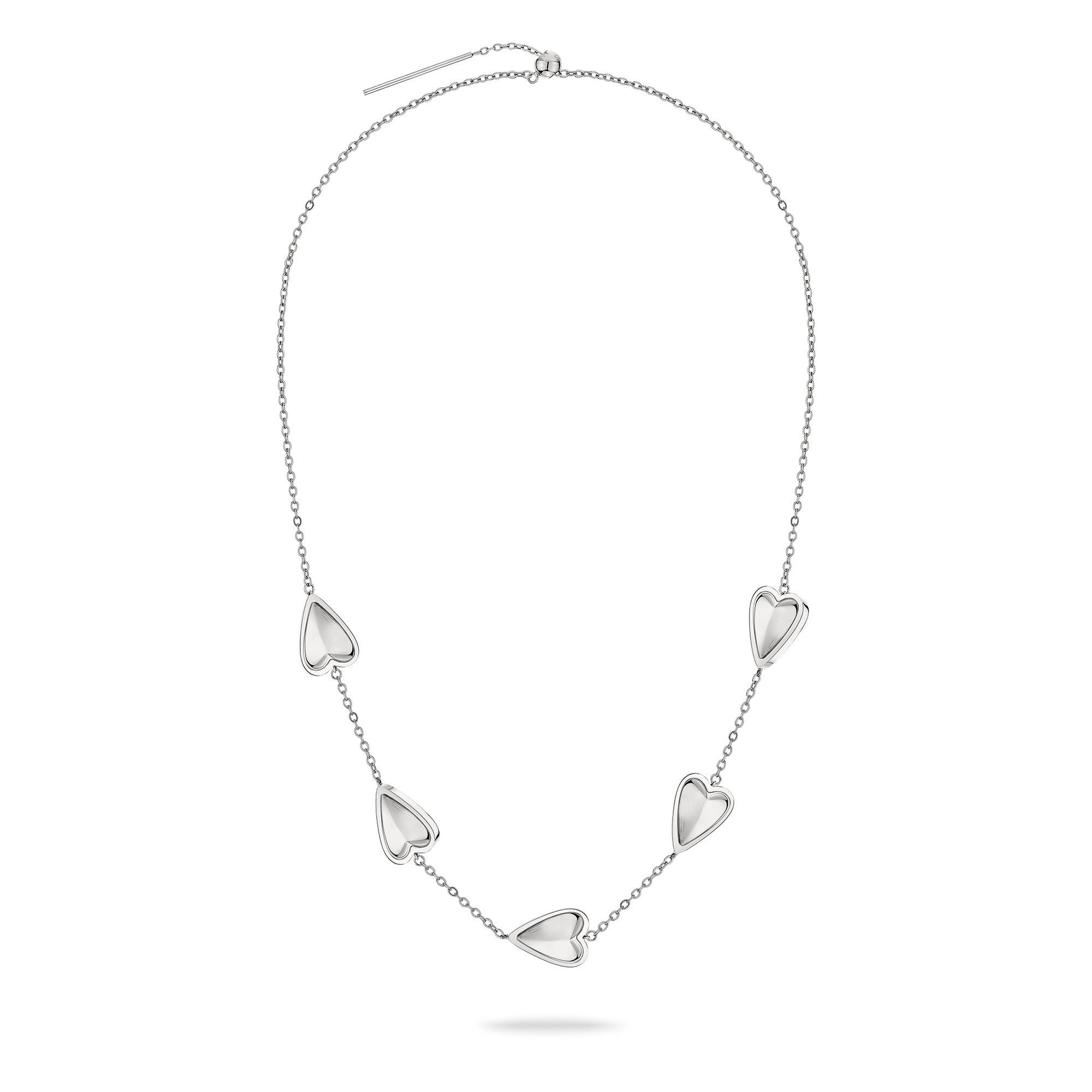 Kette mit Anhänger Metal Heart, Herz