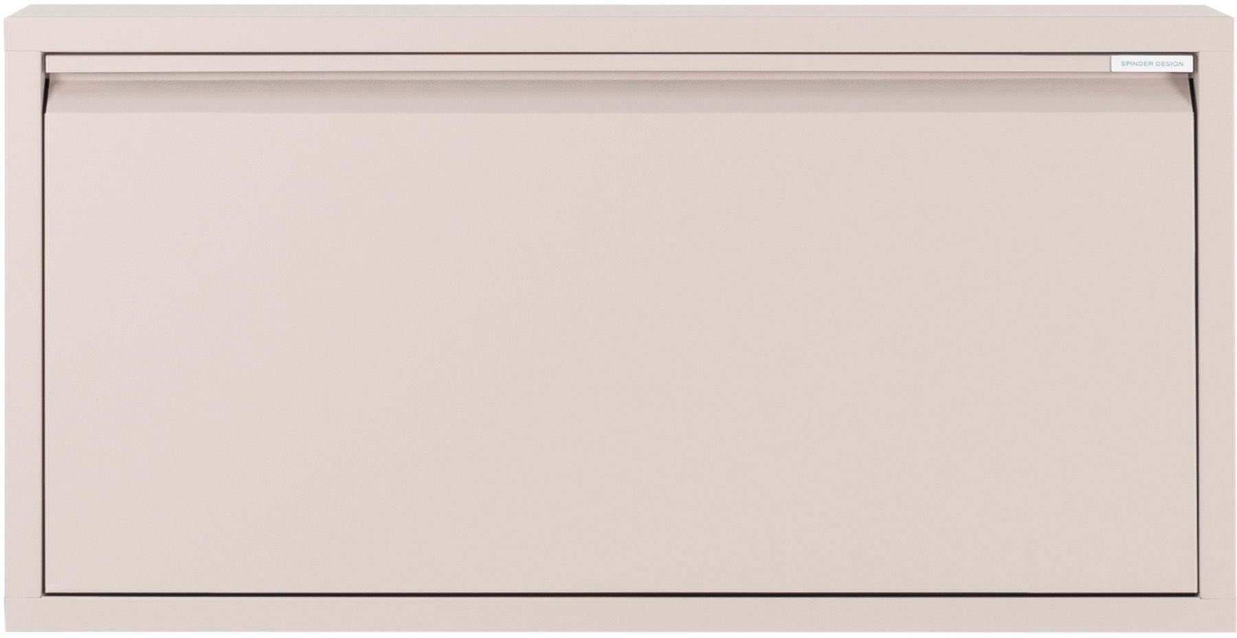 Spinder Design Schuhschrank Metall, Breite 75 cm, Tiefe 12,5 cm günstig online kaufen