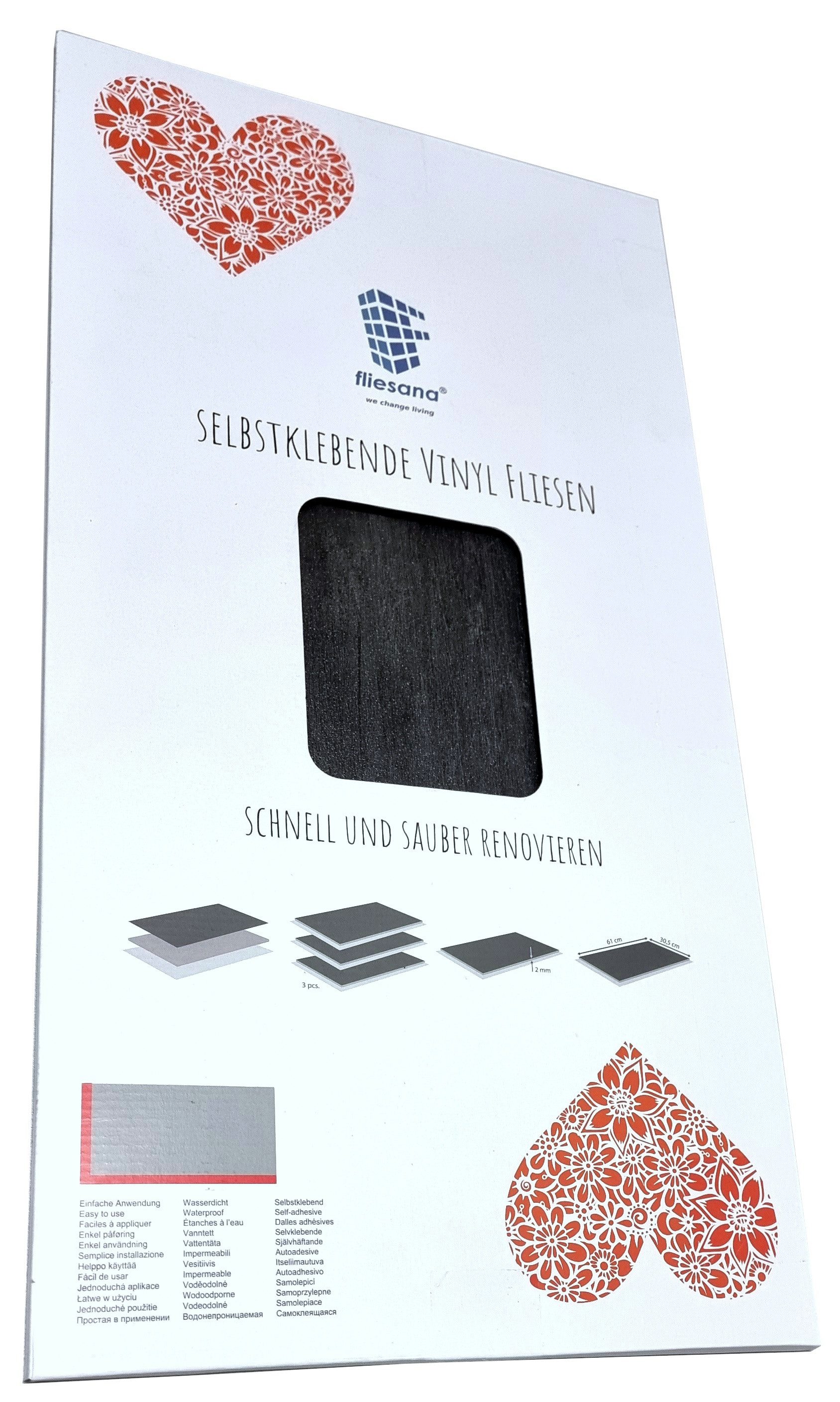 Fliesana Fliesenaufkleber 3 Stk. KOMET - günstig online kaufen