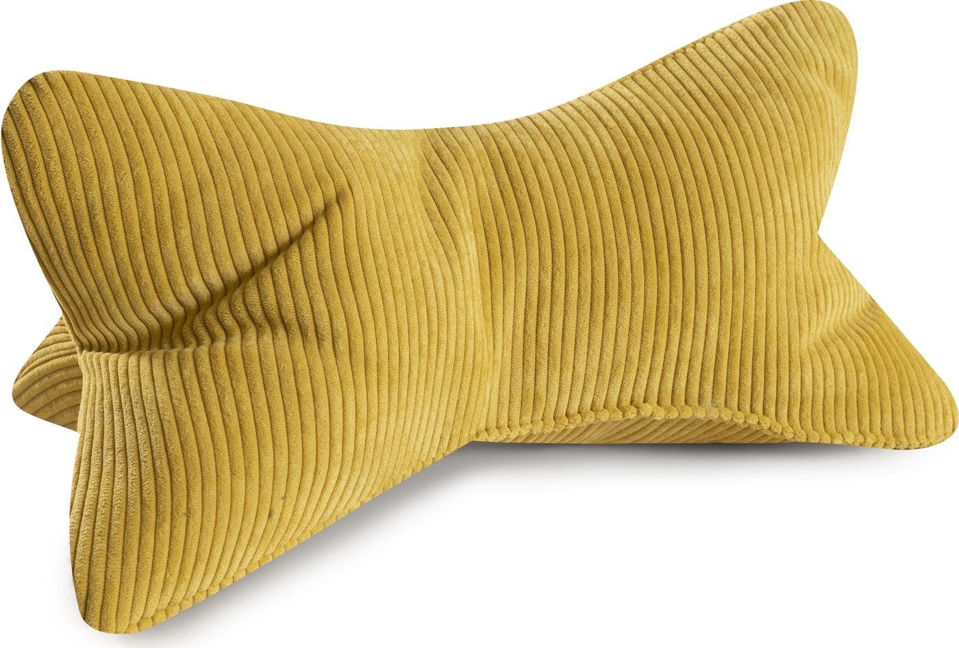 Magma Heimtex Kopfkissen Leseknochen Inga ergonomische Form, Füllung: Polye günstig online kaufen