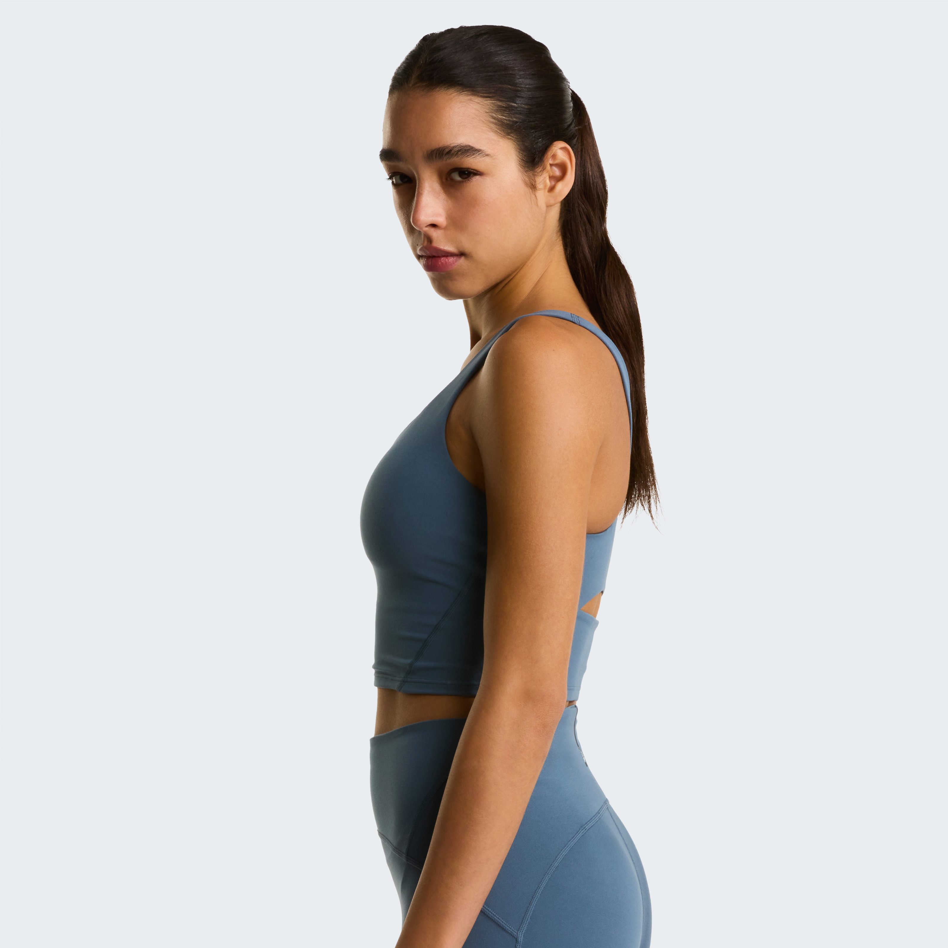 The North Face Sport-BH W JAIDA LONG LINE BRA für sportliche Aktivitäten, für Fitness, Klettern und Wandern