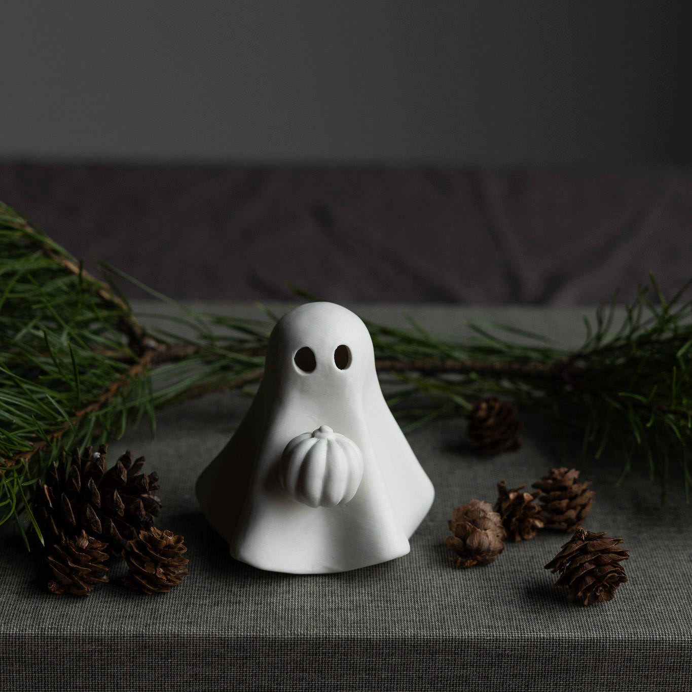 Storefactory Dekoobjekt Gespenst Sune weiß Herbstdeko günstig online kaufen