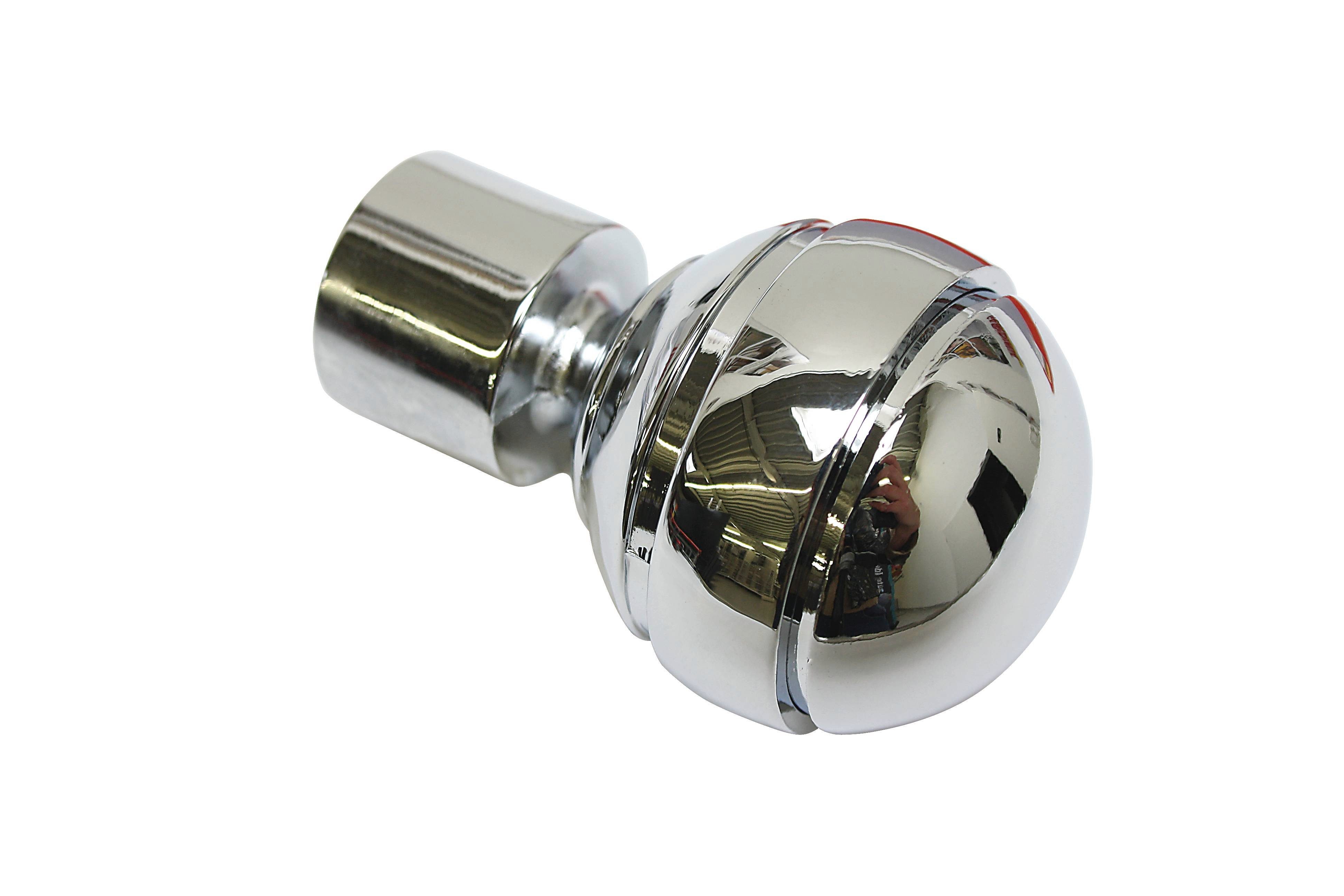 GARDINIA Gardinenstangen-Endstück Gardinia Endstück Kugel für Ø 20 mm chrom cm. € 18,02