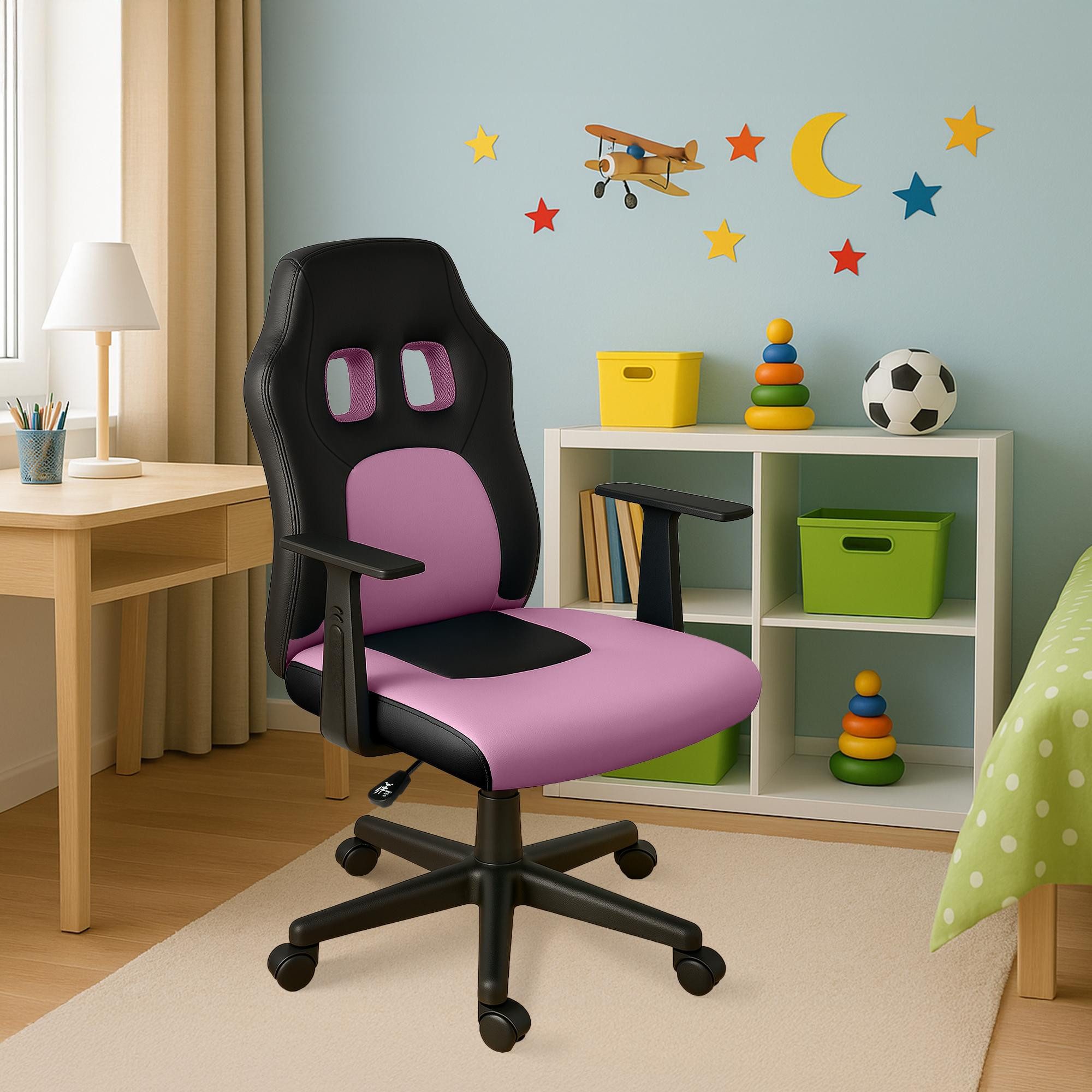 CLP Gaming Chair Fun, Kinder-Bürostuhl, mit abnehmbaren Armlehnen