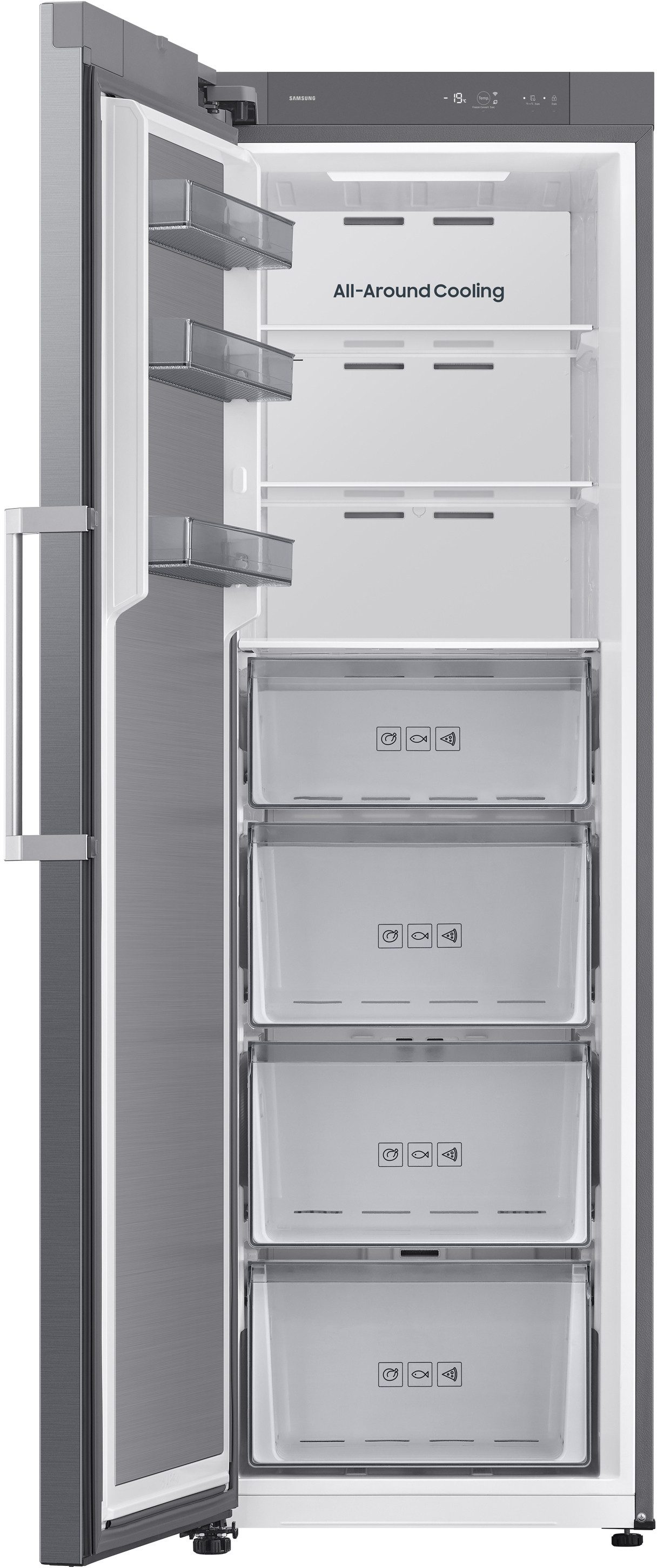 Samsung Gefrierschrank RZ70H32KDTEF, 185,8 cm hoch, 59,5 cm breit