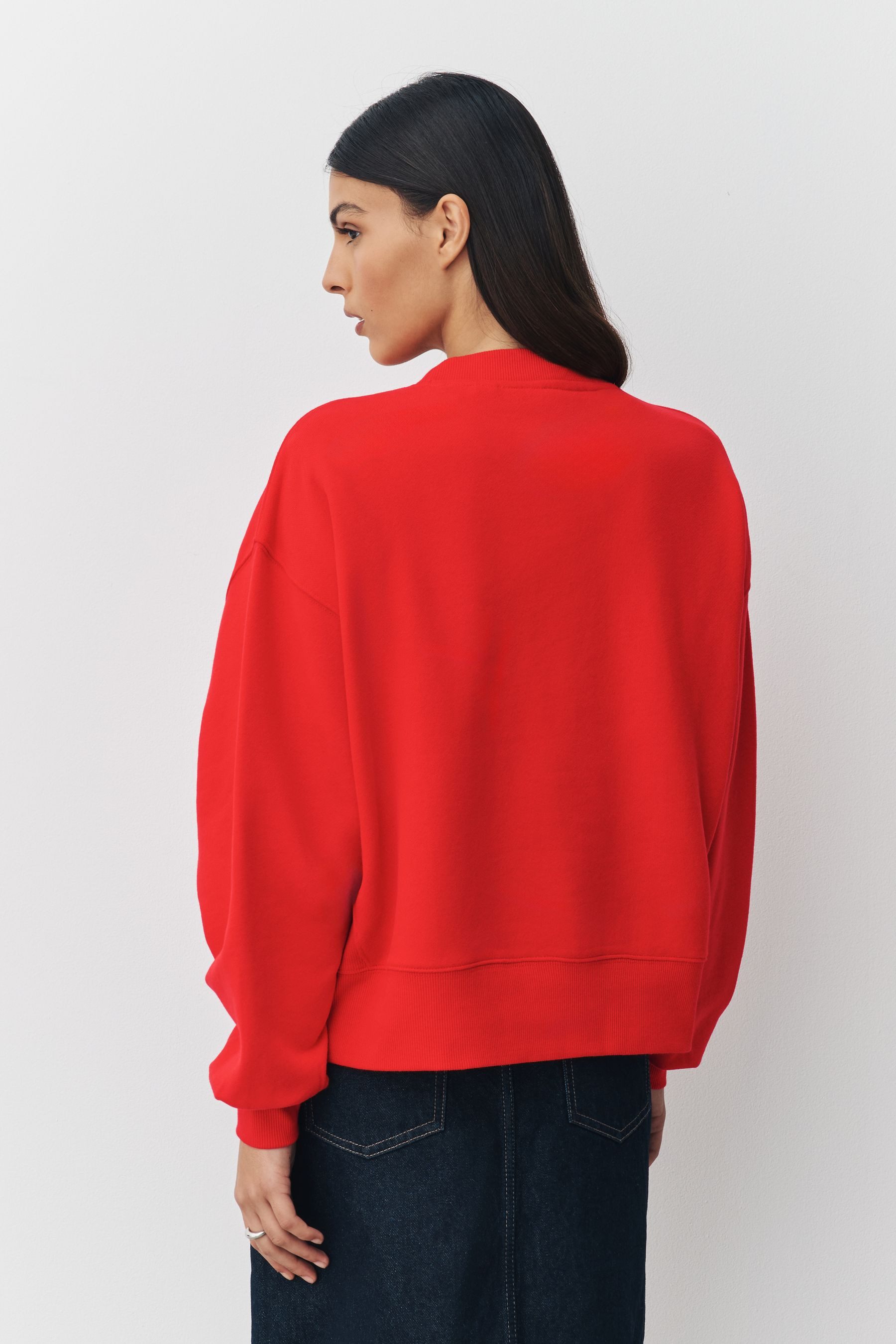 Next Sweater Rundhals-Sweatshirt mit Grafik (1-tlg) günstig online kaufen