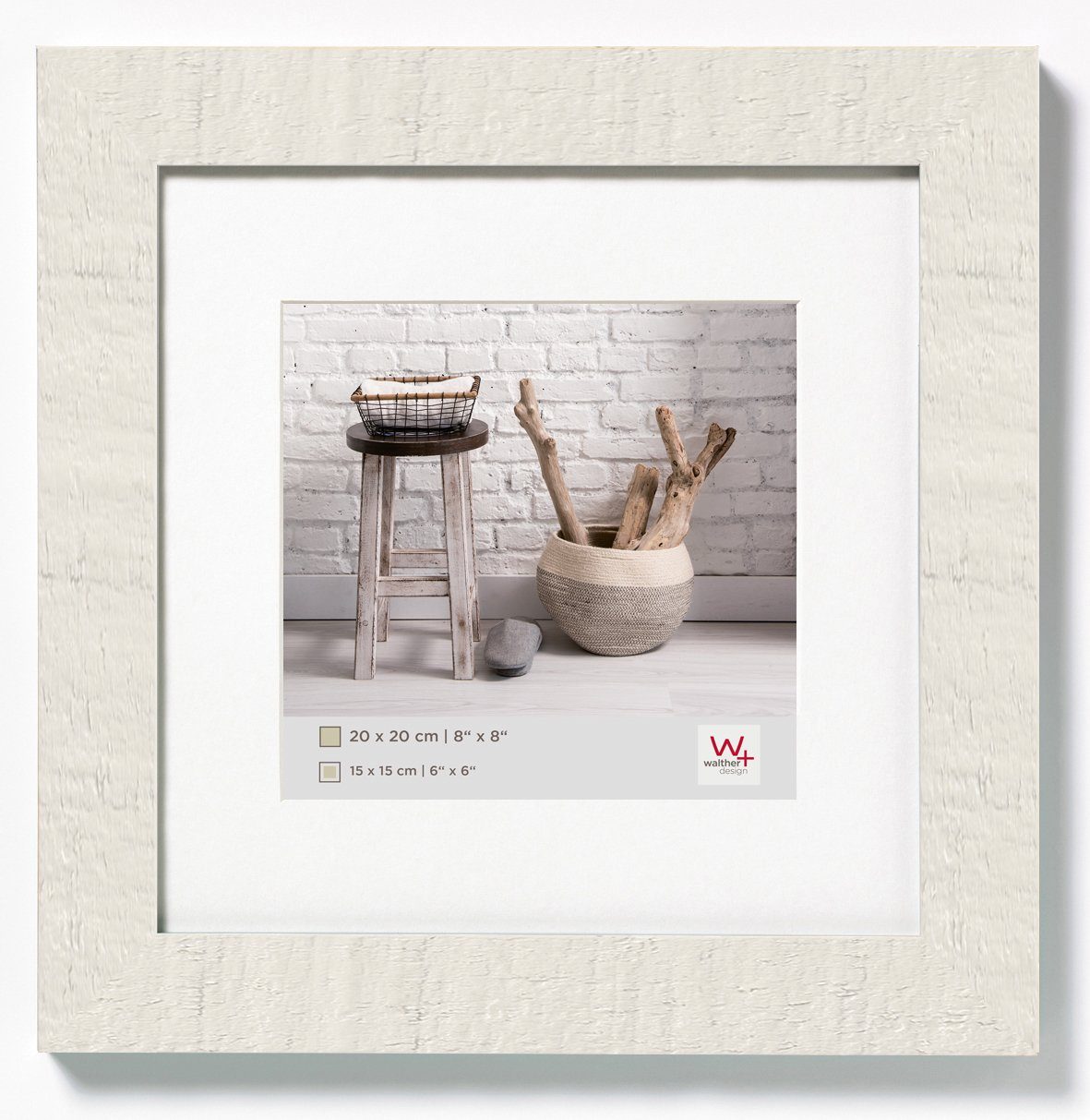 Walther Design Bilderrahmen Holzrahmen Home - quadratische Formate (20x20, 30x30 und 40x40 cm) – Bild 5 von 5