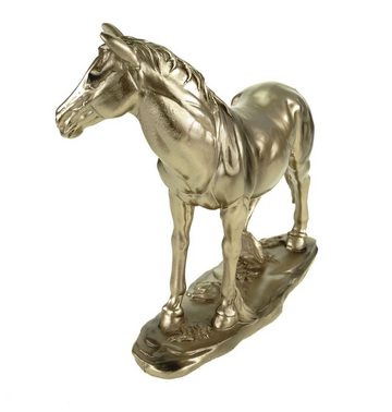 formano Dekofigur Moderne Tischdeko Pferdefigur zum stellen 21 cm Horse