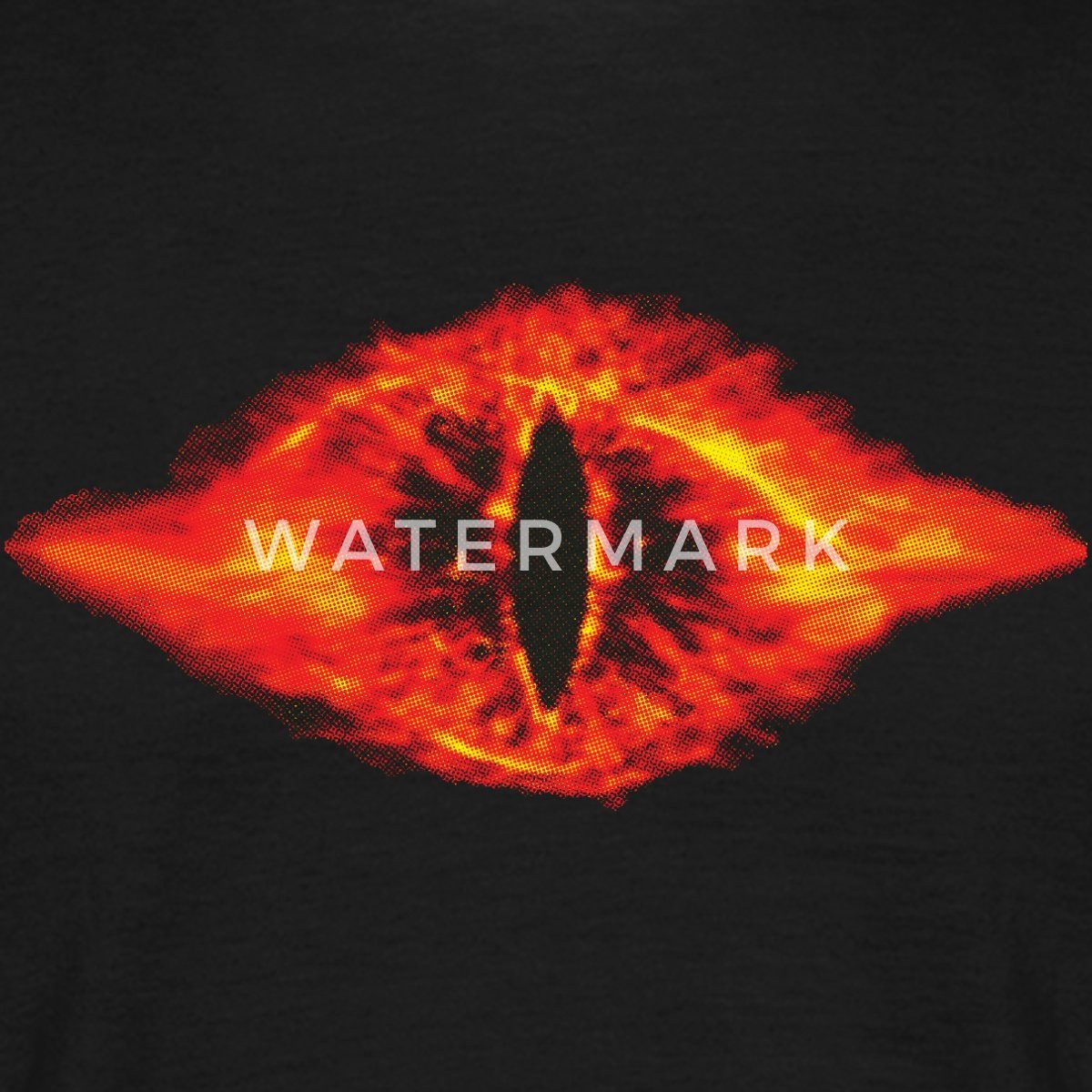 Spreadshirt T-Shirt Der Herr Der Ringe Das Rote Auge Saurons Männer T-Shirt günstig online kaufen