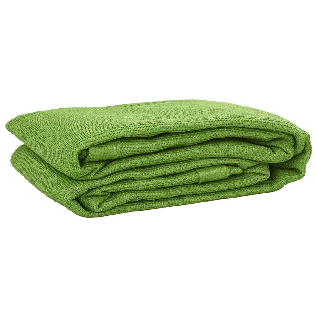 vidaXL Zeltteppiche 200 x 400 cm Zeltteppich HDPE leicht zuschneidbar Ösen wetterbeständig, Höhe: 0 mm