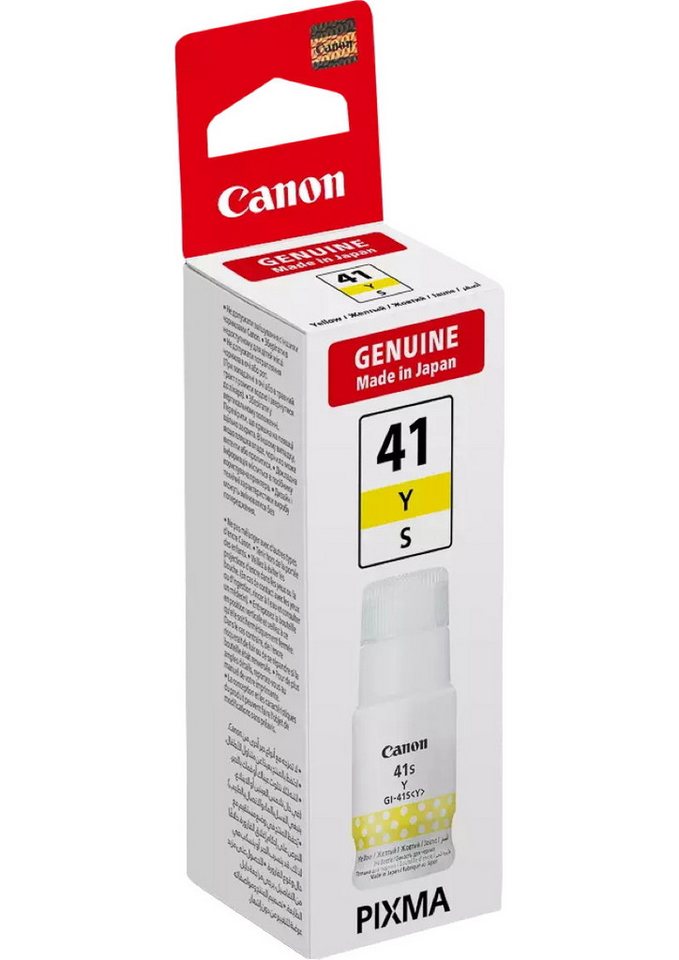 Thumbnail - Canon Tintenbehälter Tinte GI-41S Y yellow, gelb Nachfülltinte (x)
