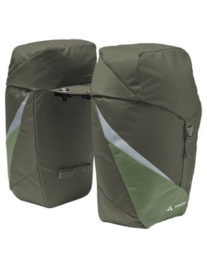 VAUDE Gepäckträgertasche TwinRoadster (UniKlip 2) (2-tlg), Green Shape