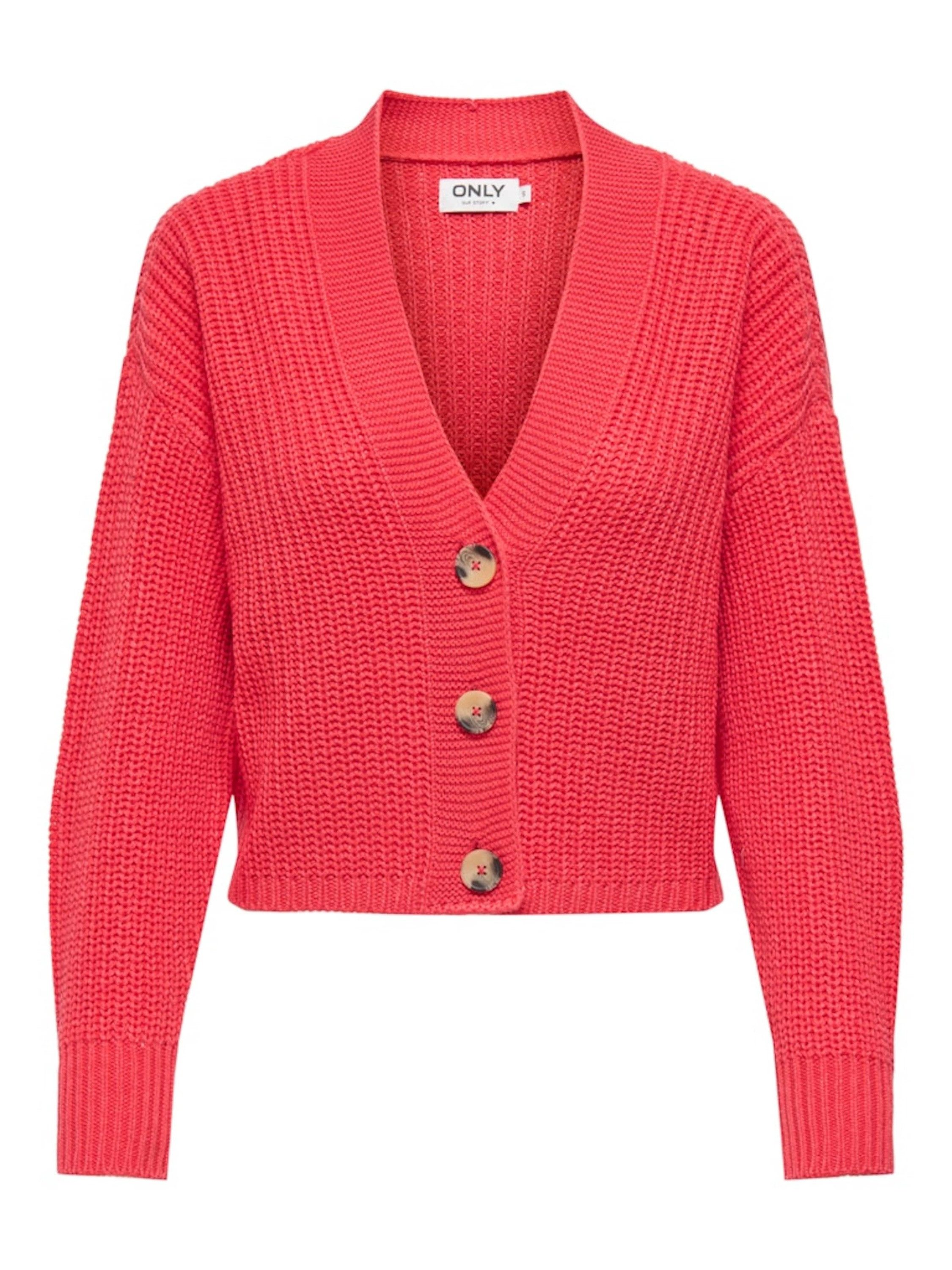ONLY Strickjacke ONLCarol (1-tlg) Plain/ohne Details