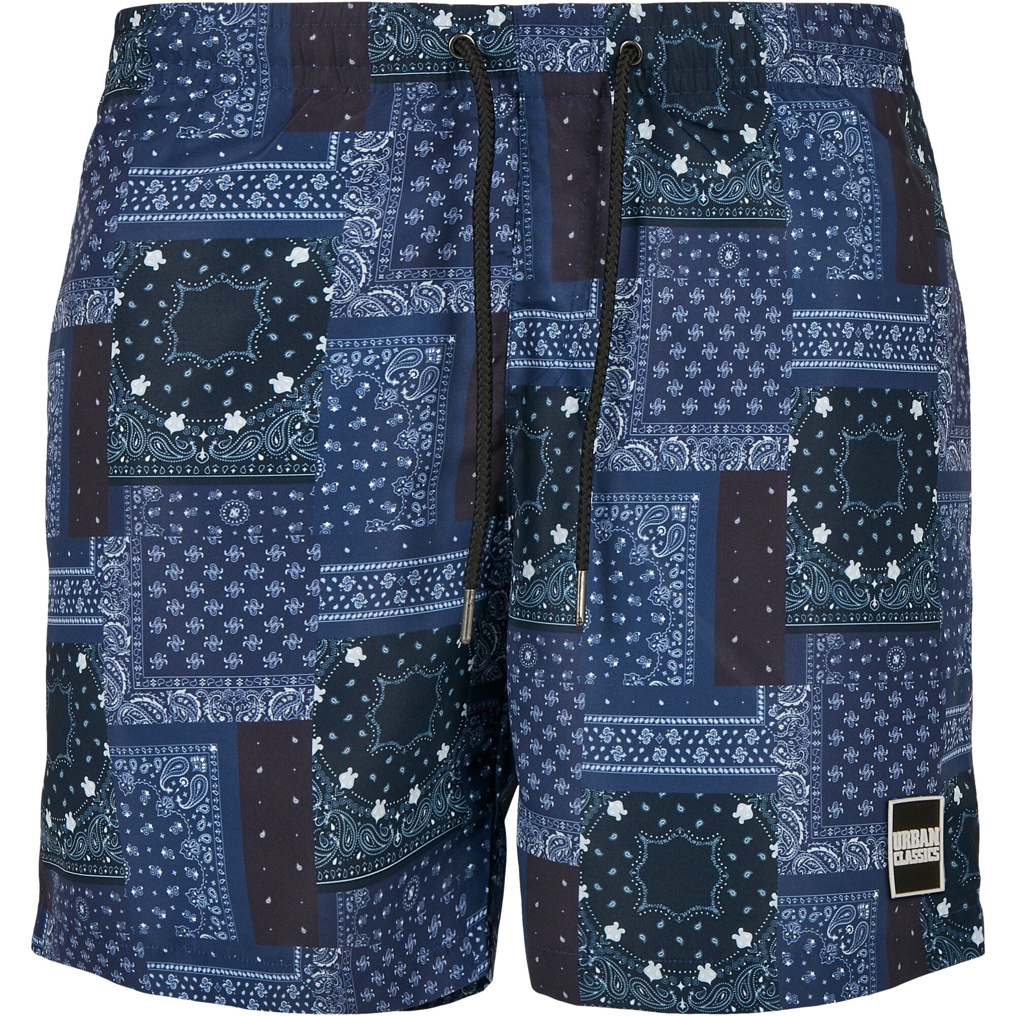 Badeshorts Urban Classics Herren Pattern Swim Shorts