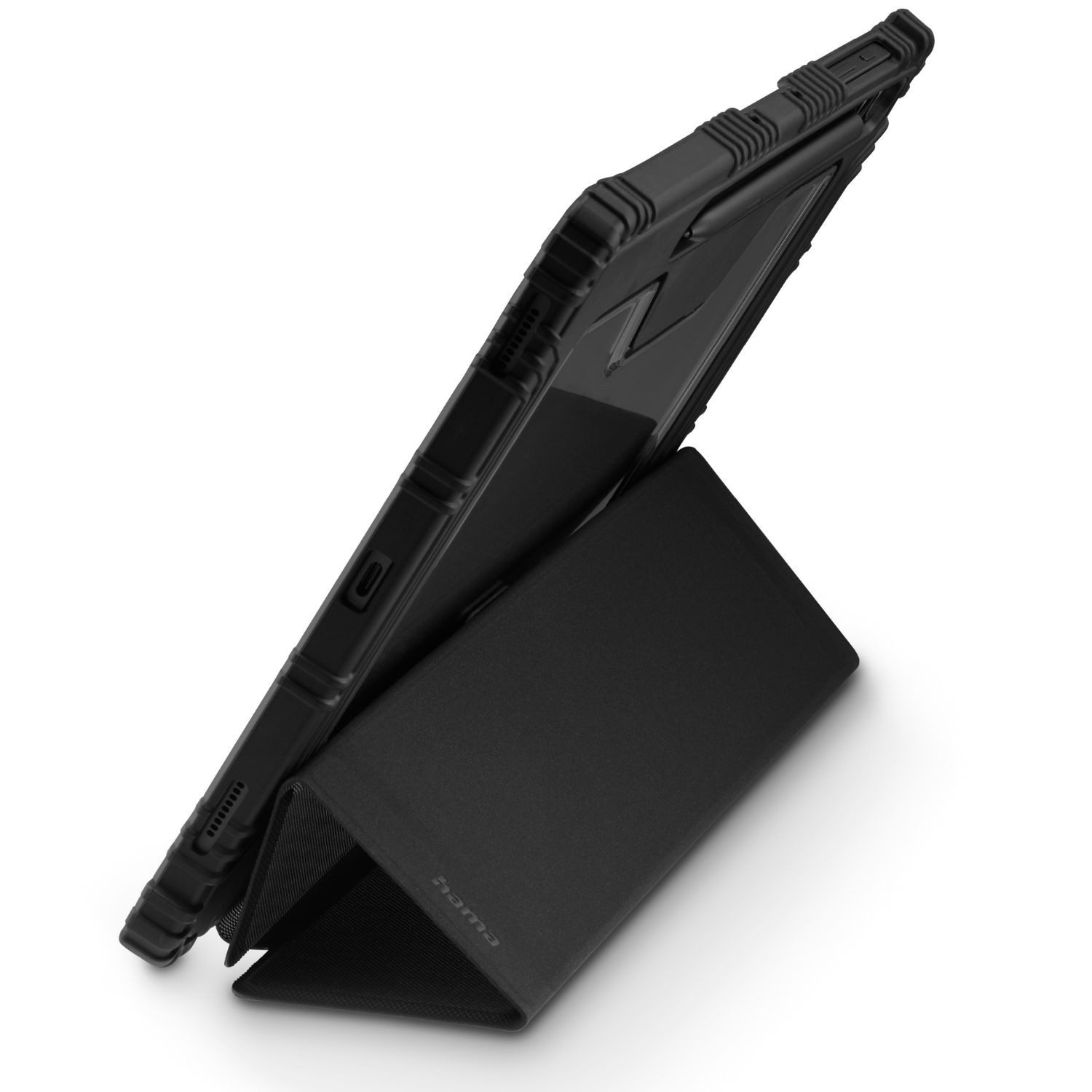 Hama Tablet-Hülle Rugged Case Smart Tasche Book Cover Stoßfest 12,4 Zoll, Ständer Schutz-Hülle Rugged Case für Samsung Galaxy Tab S10+ 12,4"